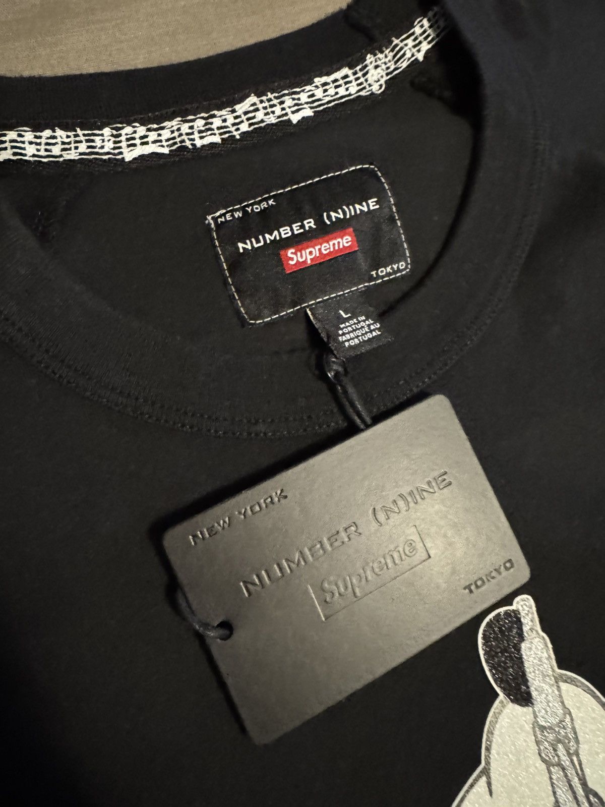 Number (N)ine × Supreme Supremem Number (N)ine Reglan L/S Black Size US L / EU 52-54 / 3 - 4 Thumbnail