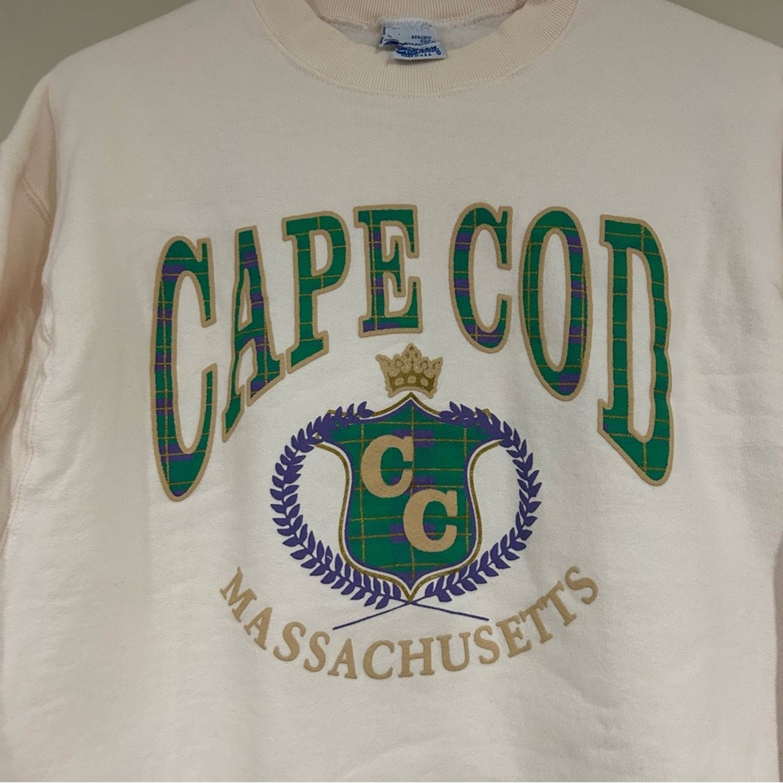 Salem Sportswear Vintage Cape Cod Massachusetts Sweatshirt Size M / US 6-8 / IT 42-44 - 2 Thumbnail