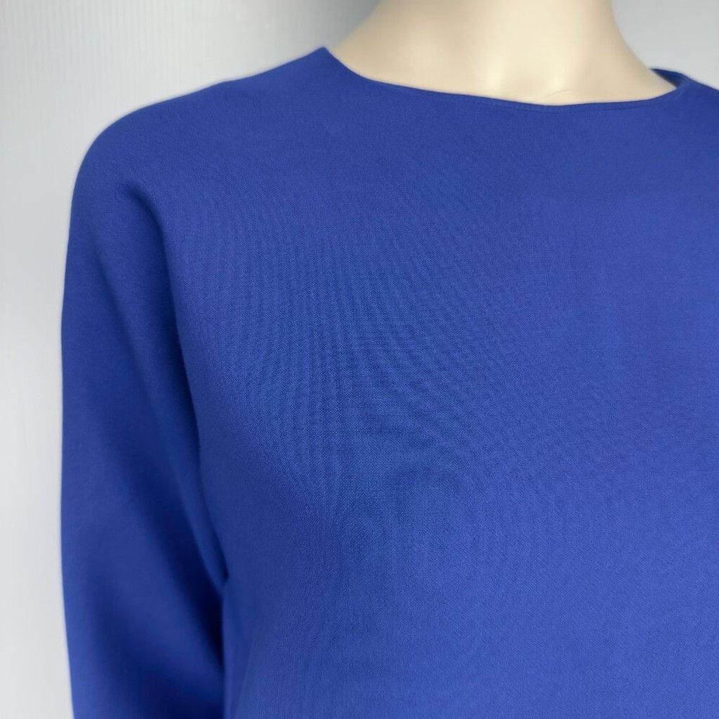 Cos COS Minimalist Bright Blue Shift Contemporary Dress Size 2 Size XS / US 0-2 / IT 36-38 - 4 Thumbnail
