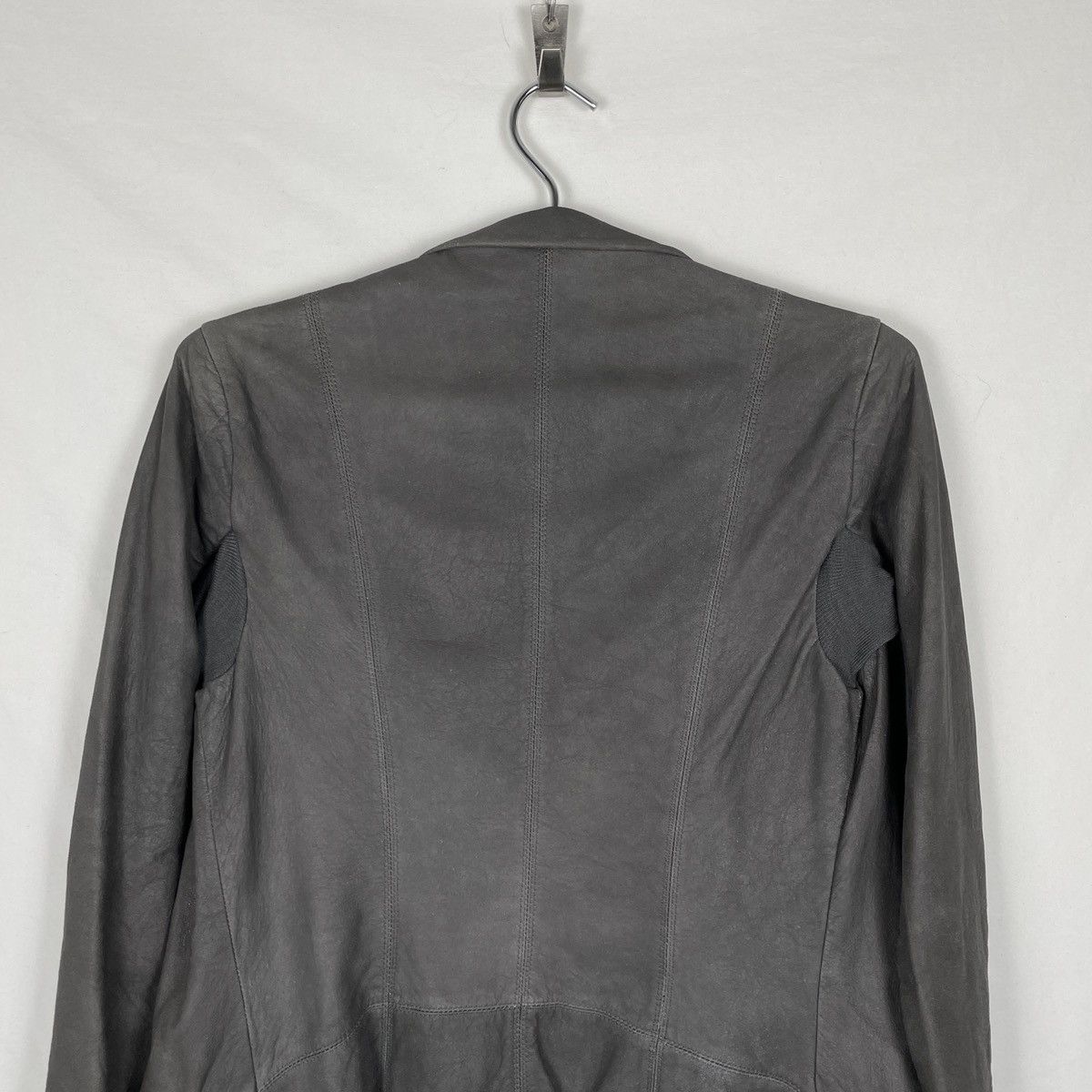 Rick Owens SS09 RICK OWENS LEATHER JACKET OLMAR & MIRTA ERA Size S / US 4 / IT 40 - 6 Thumbnail