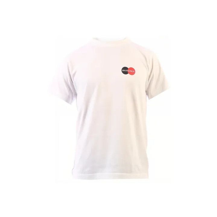 Balenciaga Balenciaga Logo Printed Short Sleeve T-Shirt Size US L / EU 52-54 / 3 - 1 Thumbnail