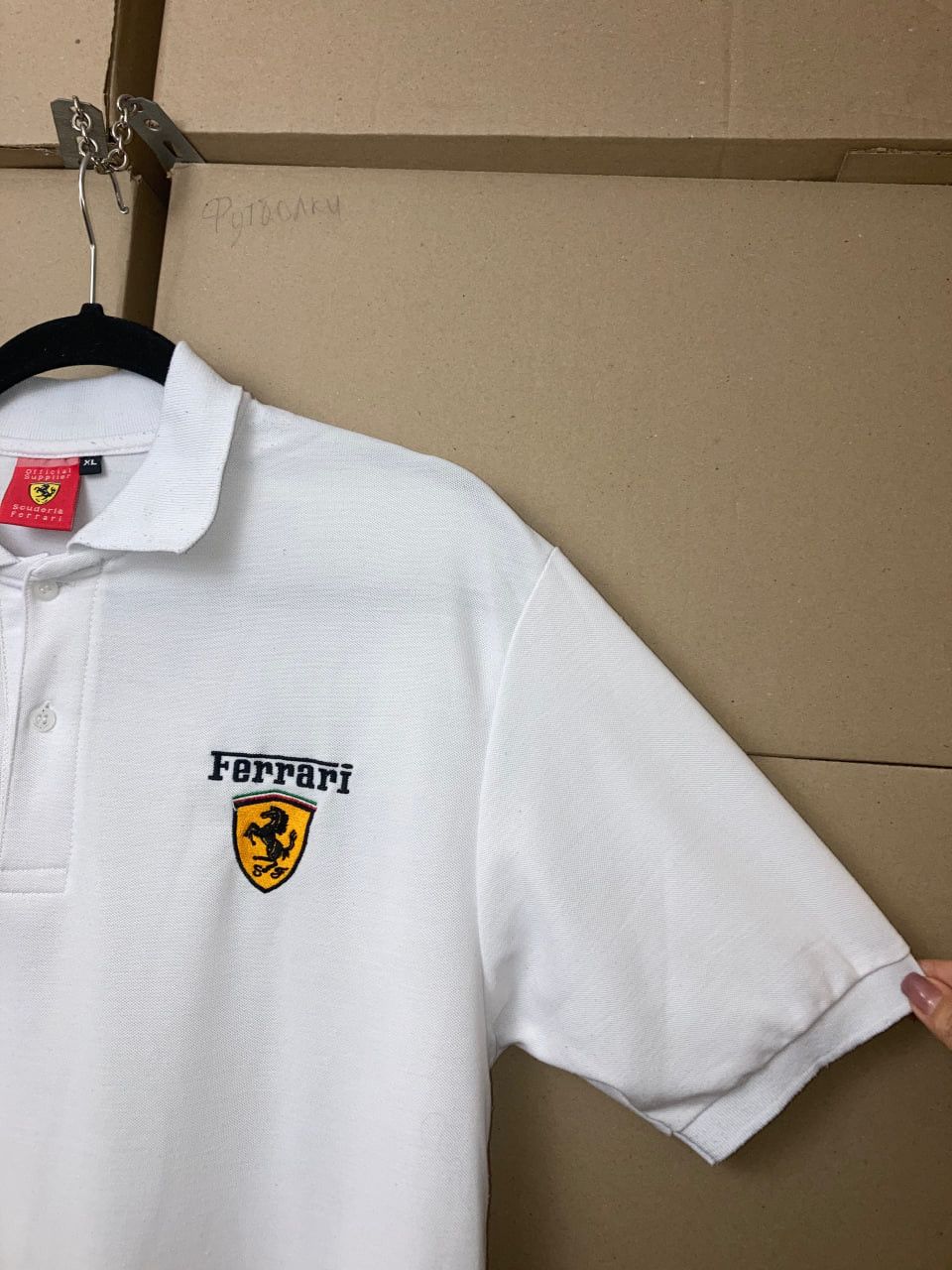 Ferrari VINTAGE SHELL HELIX FERRARI POLO SHIRT RACING FORMULA 1 Y2K Size US XL / EU 56 / 4 - 9 Thumbnail