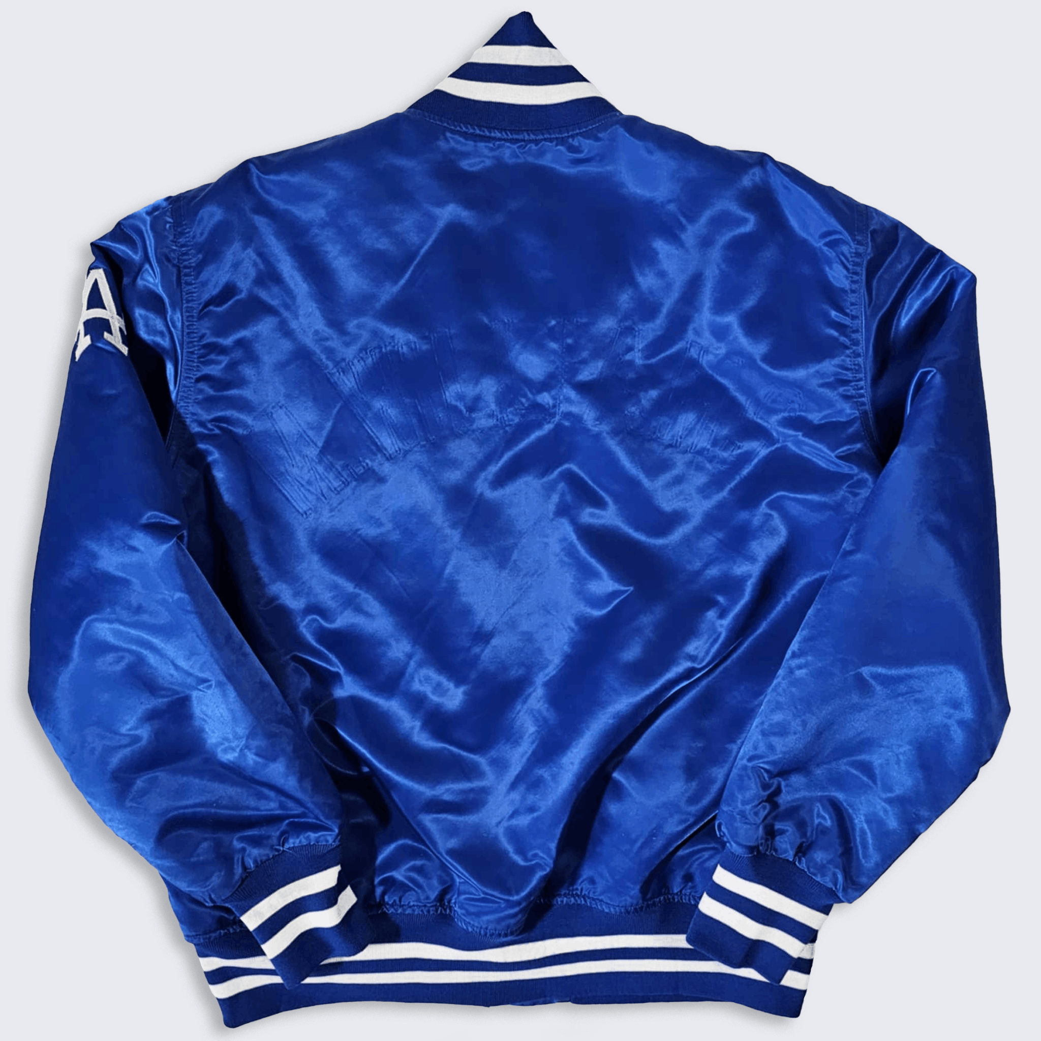 MLB Los Angeles Dodgers 80s Team Issued Satin Bomber Jacket Size US L / EU 52-54 / 3 - 2 Thumbnail