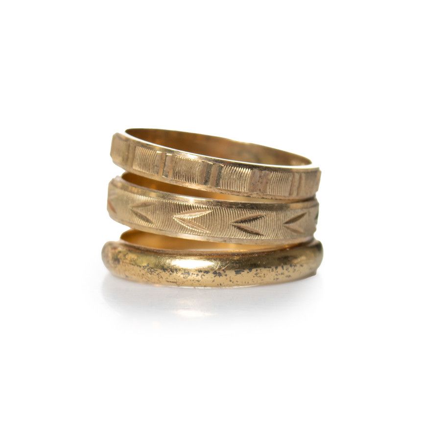 Maison Margiela Maison Margiela, gold toned ring Size ONE SIZE - 4 Thumbnail