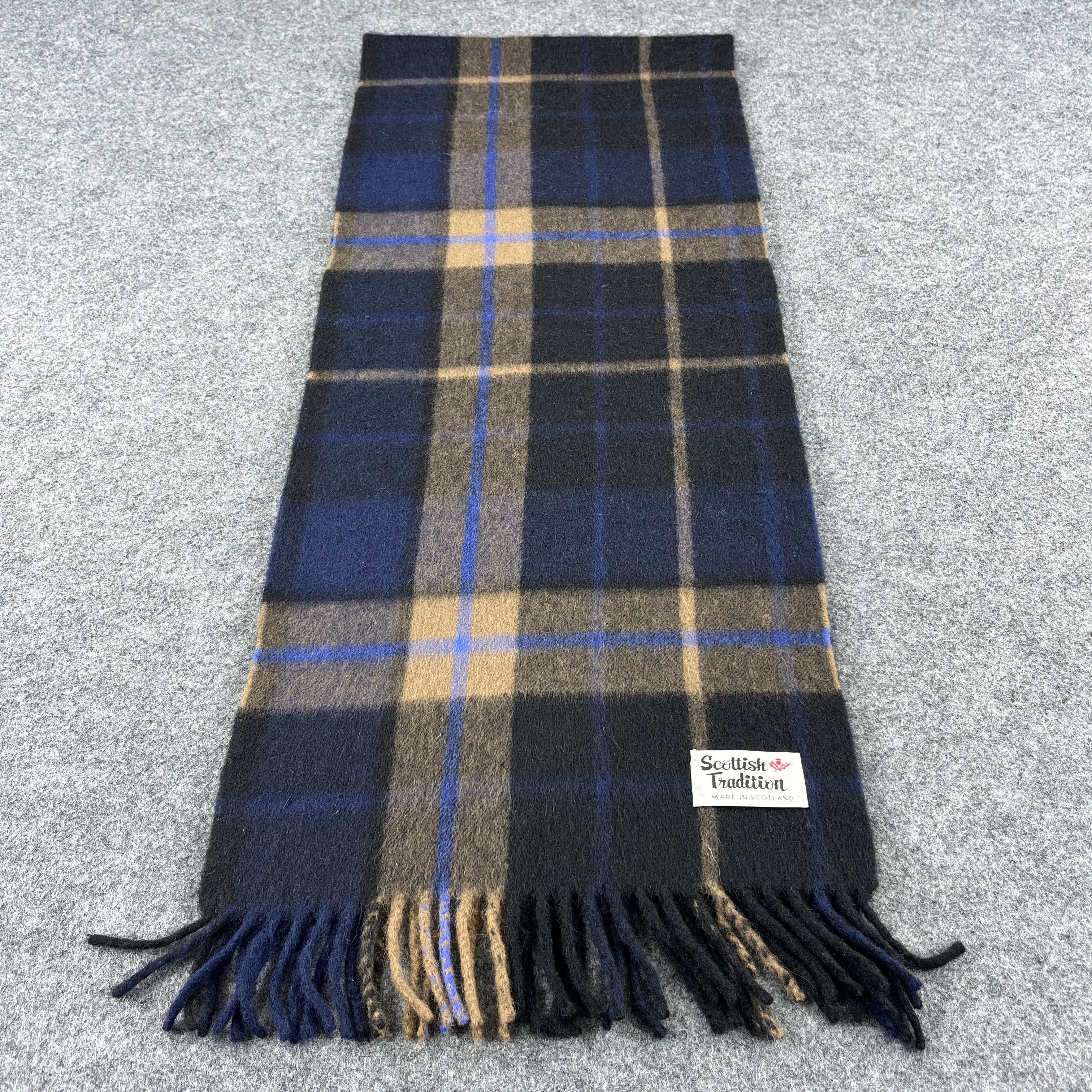 Japanese Brand Scottish Tradition Scarf / Muffler / Neckwear T1196 Size ONE SIZE - 1 Thumbnail