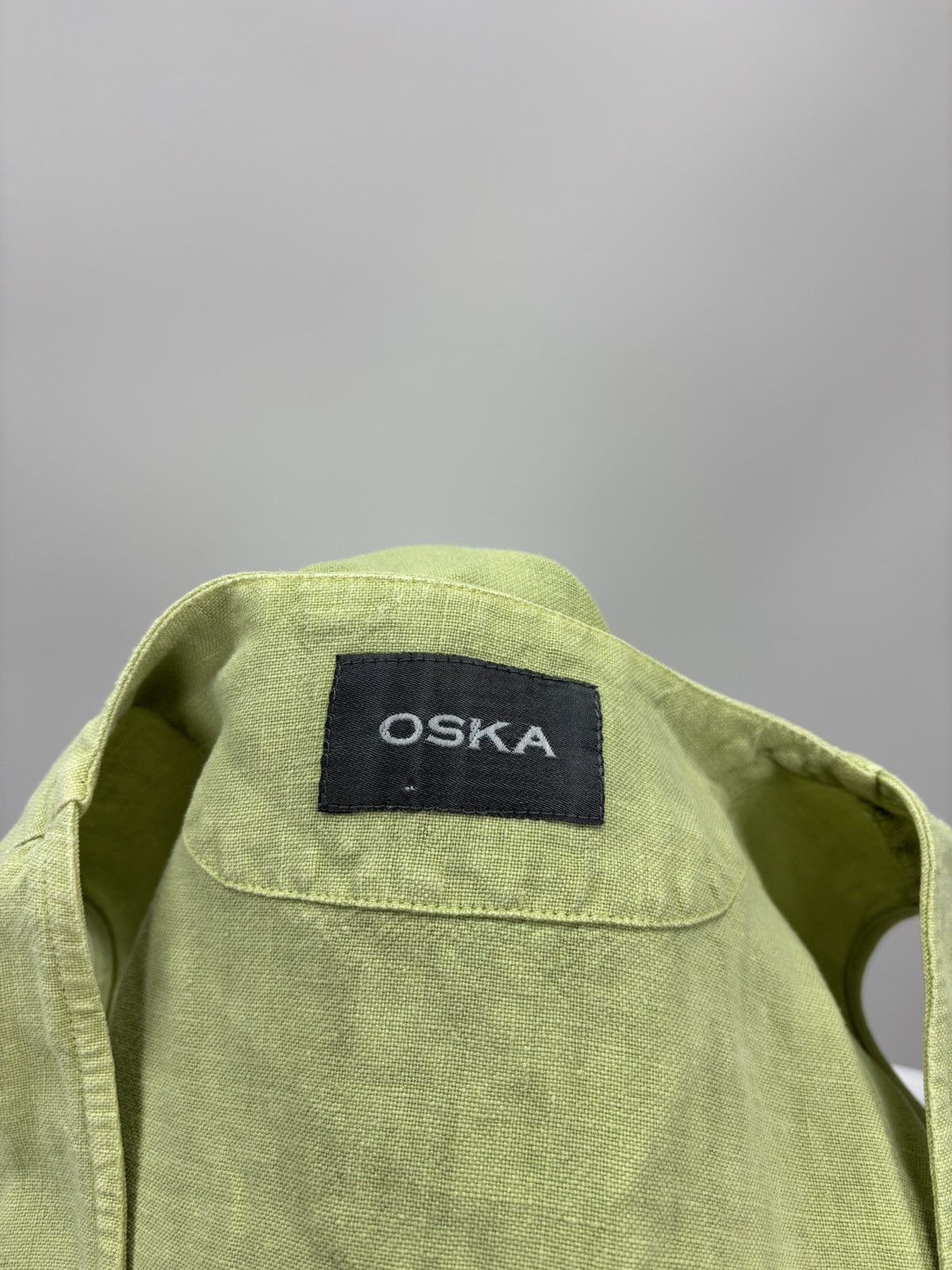 OSKA Womens linen top OSKA Size S/M Color Green Size M / US 6-8 / IT 42-44 - 10 Thumbnail