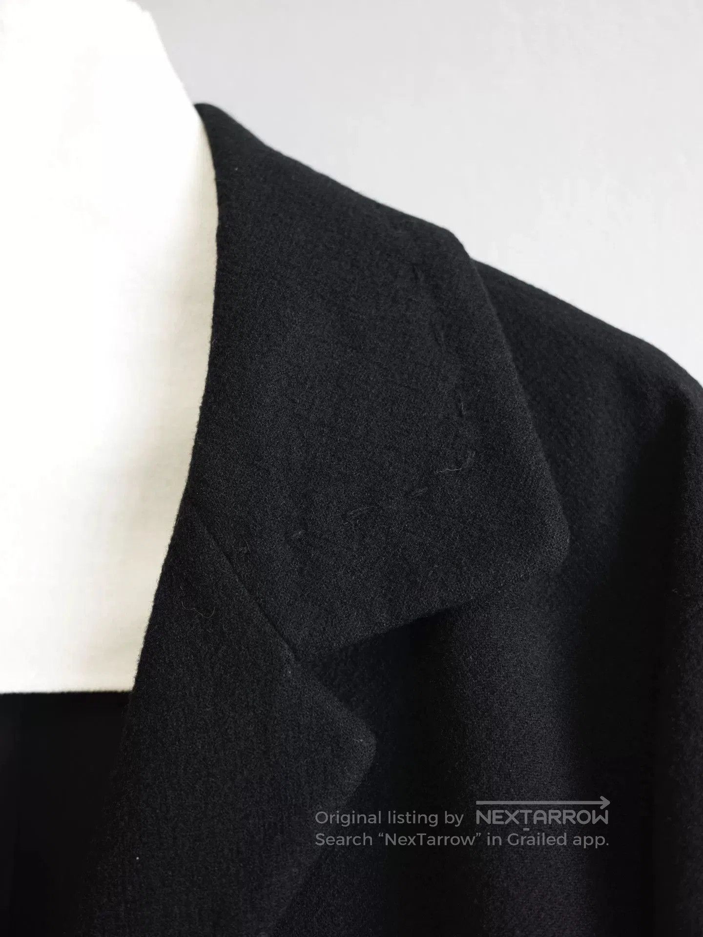 Yohji Yamamoto Yohji Yamamoto Silver Button Black Coat. Size US L / EU 52-54 / 3 - 5 Thumbnail
