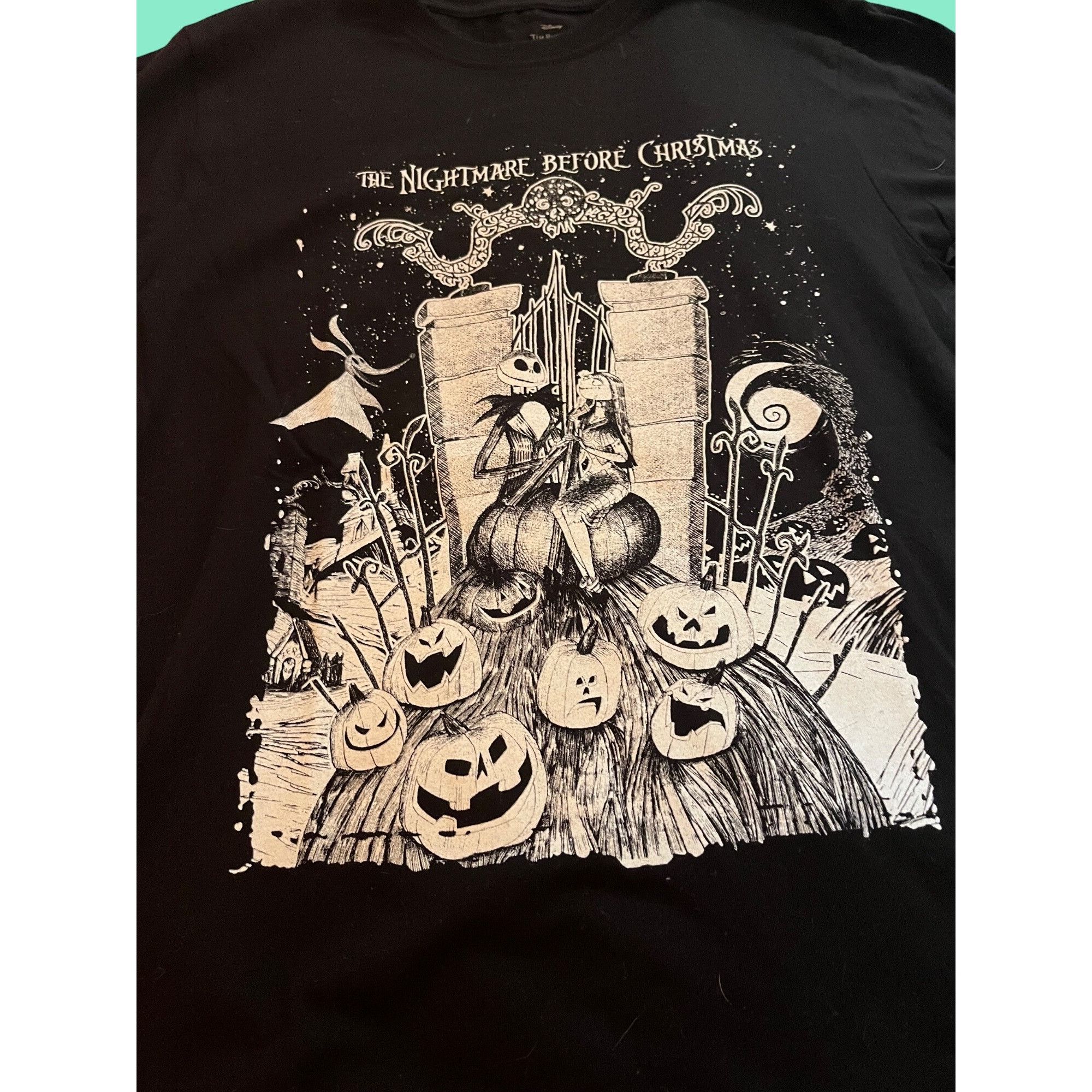 Disney Disney Tim Burtons The Nightmare Before Christmas Black Long Size US M / EU 48-50 / 2 - 2 Thumbnail