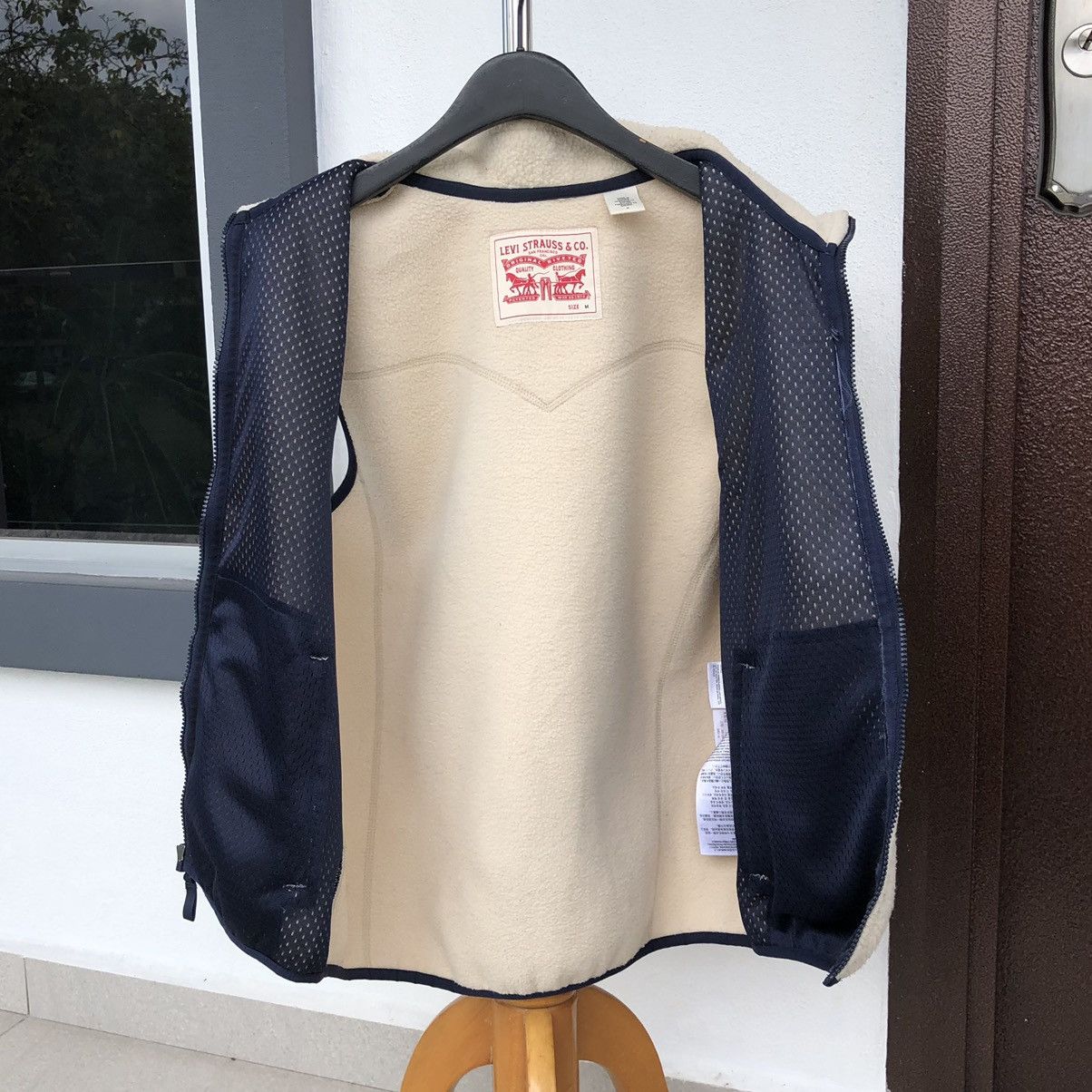 Levi's Levis Men’s Fleece Vest Jacket Size US M / EU 48-50 / 2 - 16 Thumbnail
