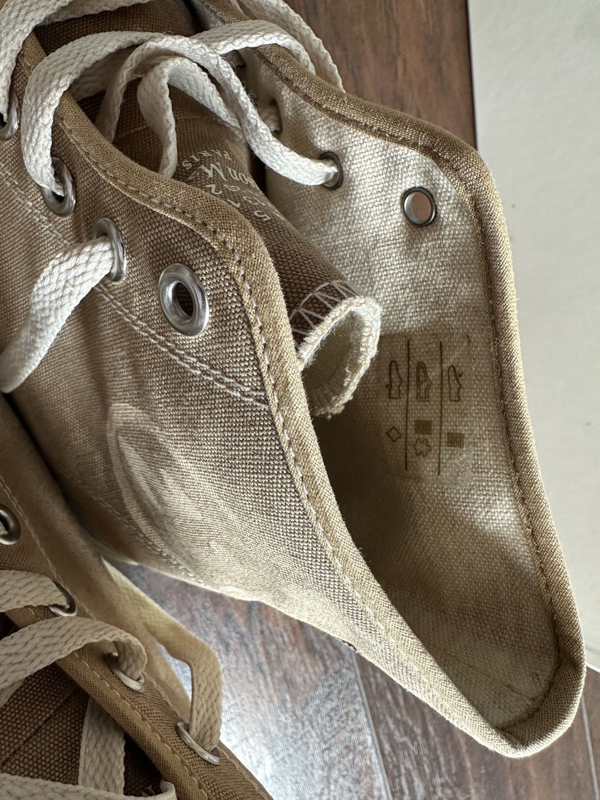 Maison Margiela Maison Margiela 44 / US 11 Tabi High Top Brown Sneakers Size US 11 / EU 44 - 8 Thumbnail