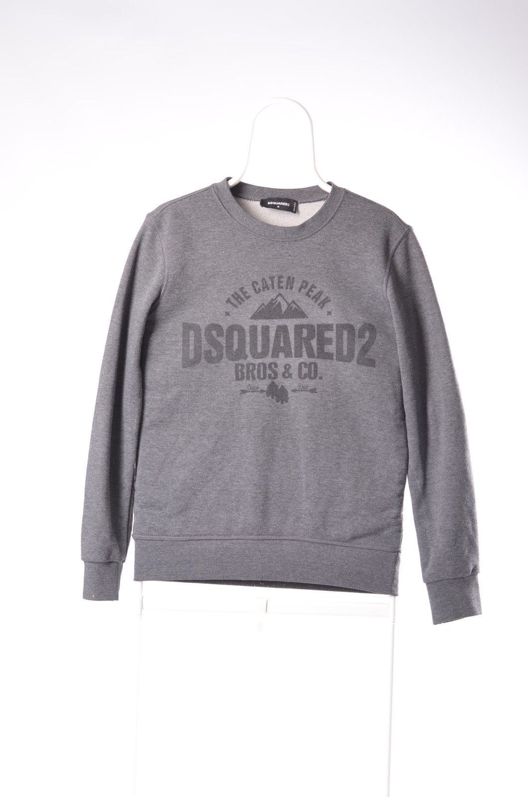 Dsquared2 Dsquared2 Big Logo Grey Melange Dyed Sweatshirt