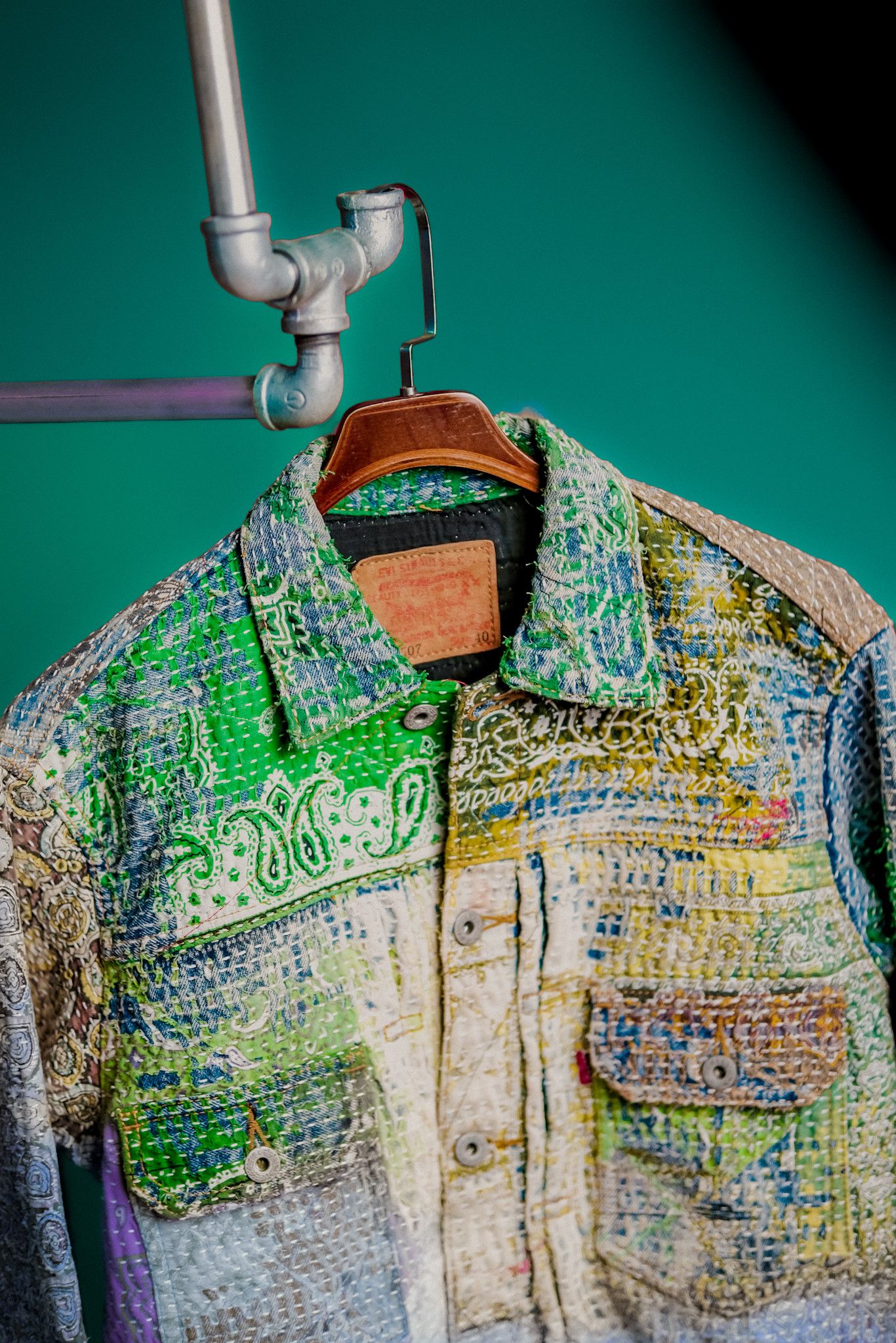 Levi's Levis Vintage 70502xx Type 1 Selvedge Custom Sashiko Jacket