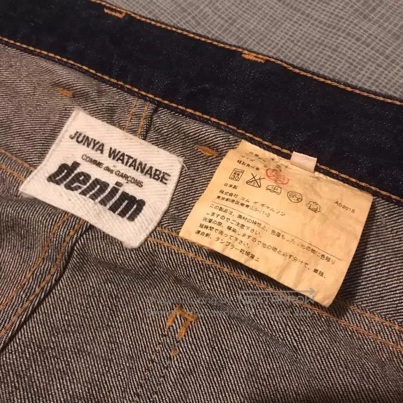 Junya Watanabe Junya Watanabe Washed Denim Jeans. Size US 29 - 5 Thumbnail