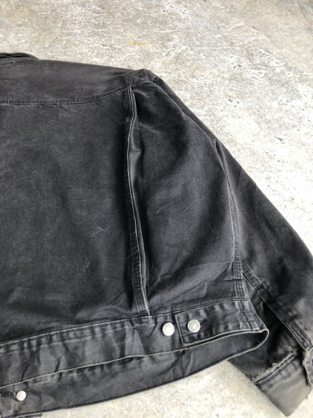 Diesel Diesel Blanket Lined Denim Distressed Jacket Size US XL / EU 56 / 4 - 15 Thumbnail