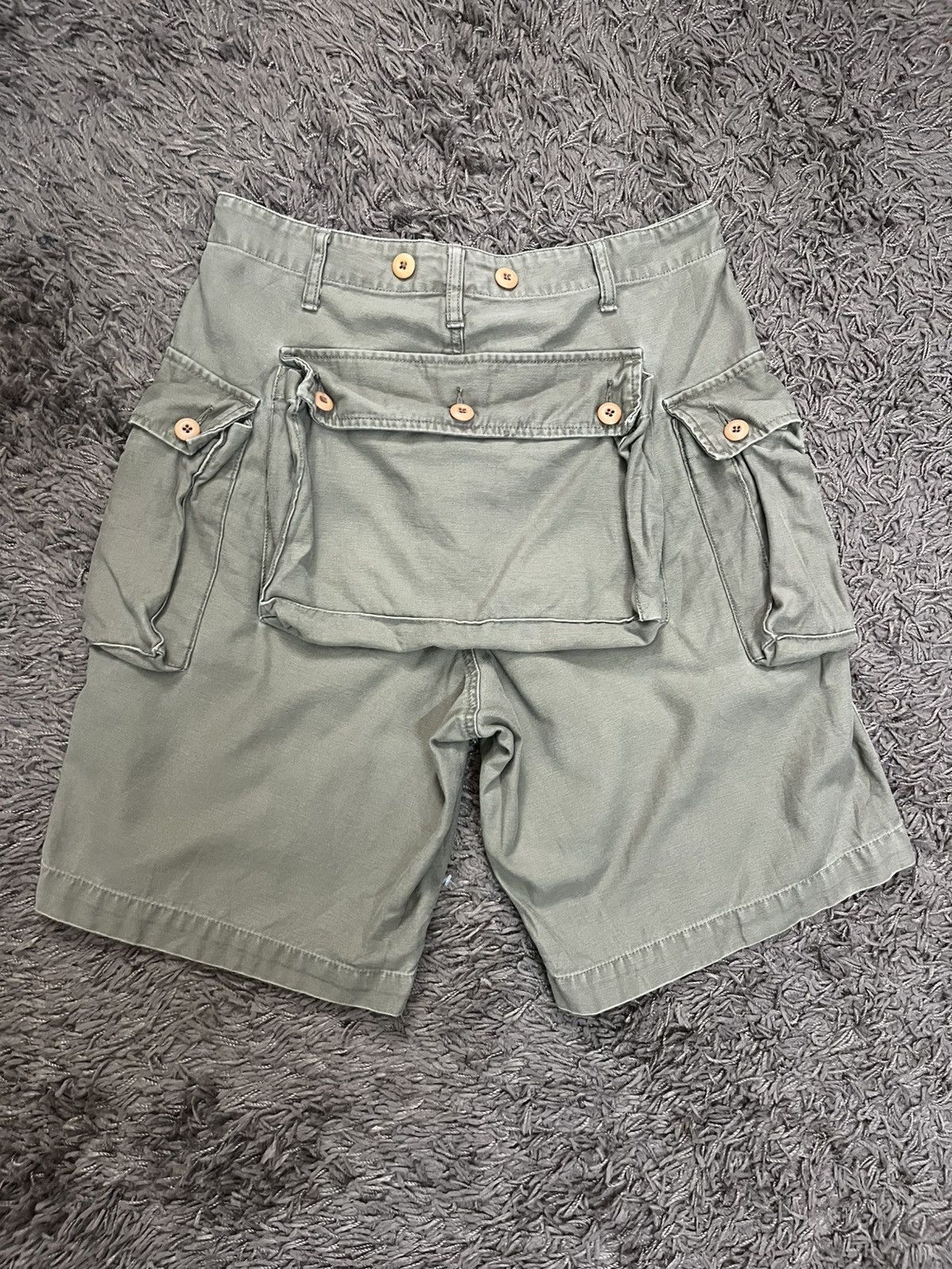 Octopus 1990s coeval rift octopus army monkey pants #A5 Size US 29 - 7 Thumbnail