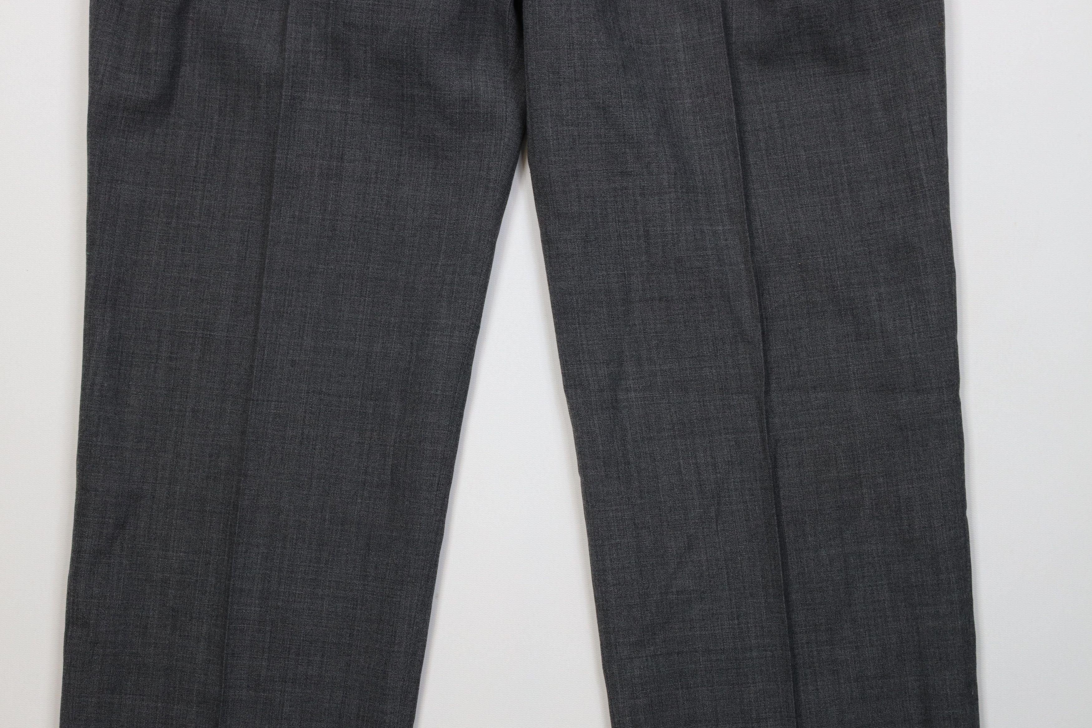 Vintage Vintage 70s Streetwear Wool Blend Wide Leg Chino Pants Size US 34 / EU 50 - 3 Thumbnail