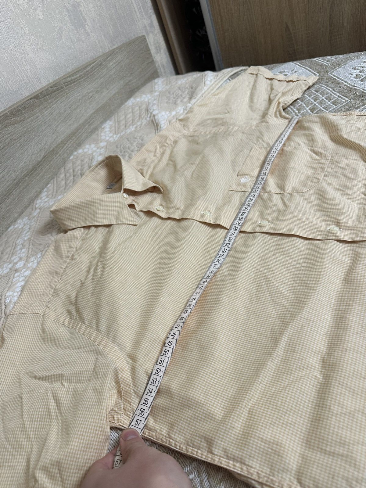 Christian Dior Monsieur 🔥 Christian Dior Cotton Short Sleeve Button Up Shirt 15 39 Size US L / EU 52-54 / 3 - 11 Thumbnail