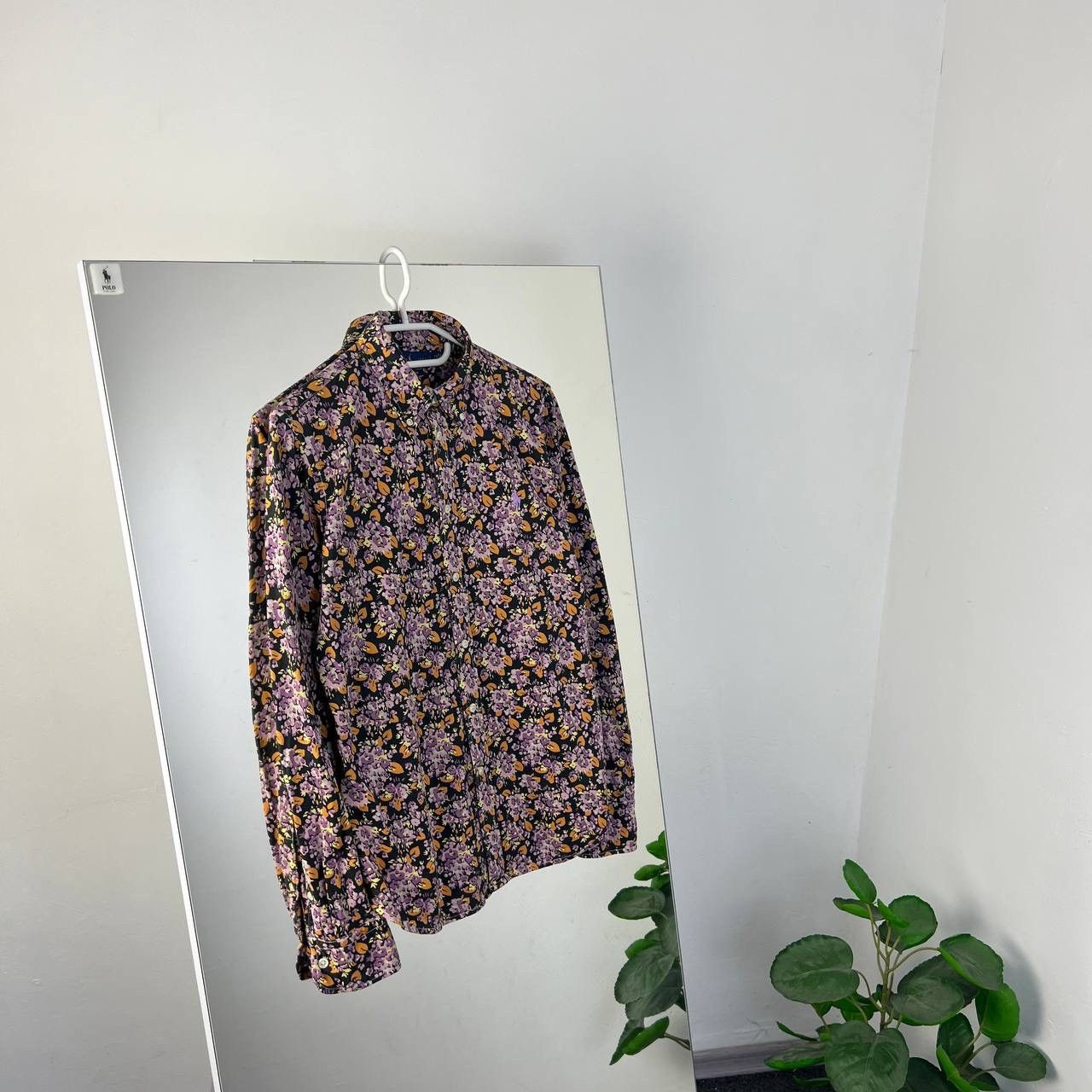 Vintage Vintage Y2K Polo Ralph Lauren Floral Button Up Shirt Luxury Size L / US 10 / IT 46 - 1 Thumbnail