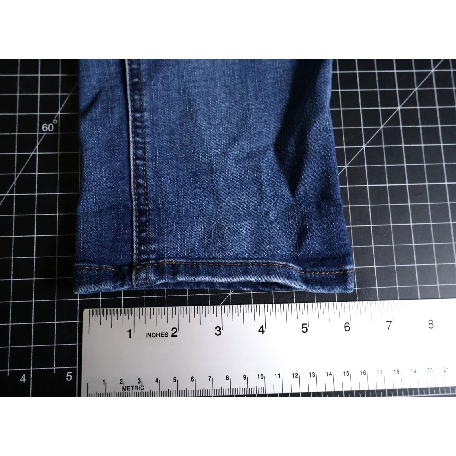 Vintage Democracy Ab Technology Jeans Women's 2 (28 x 29) Blue Straight Leg Denim Size 26" / US 2 / IT 38 - 7 Thumbnail