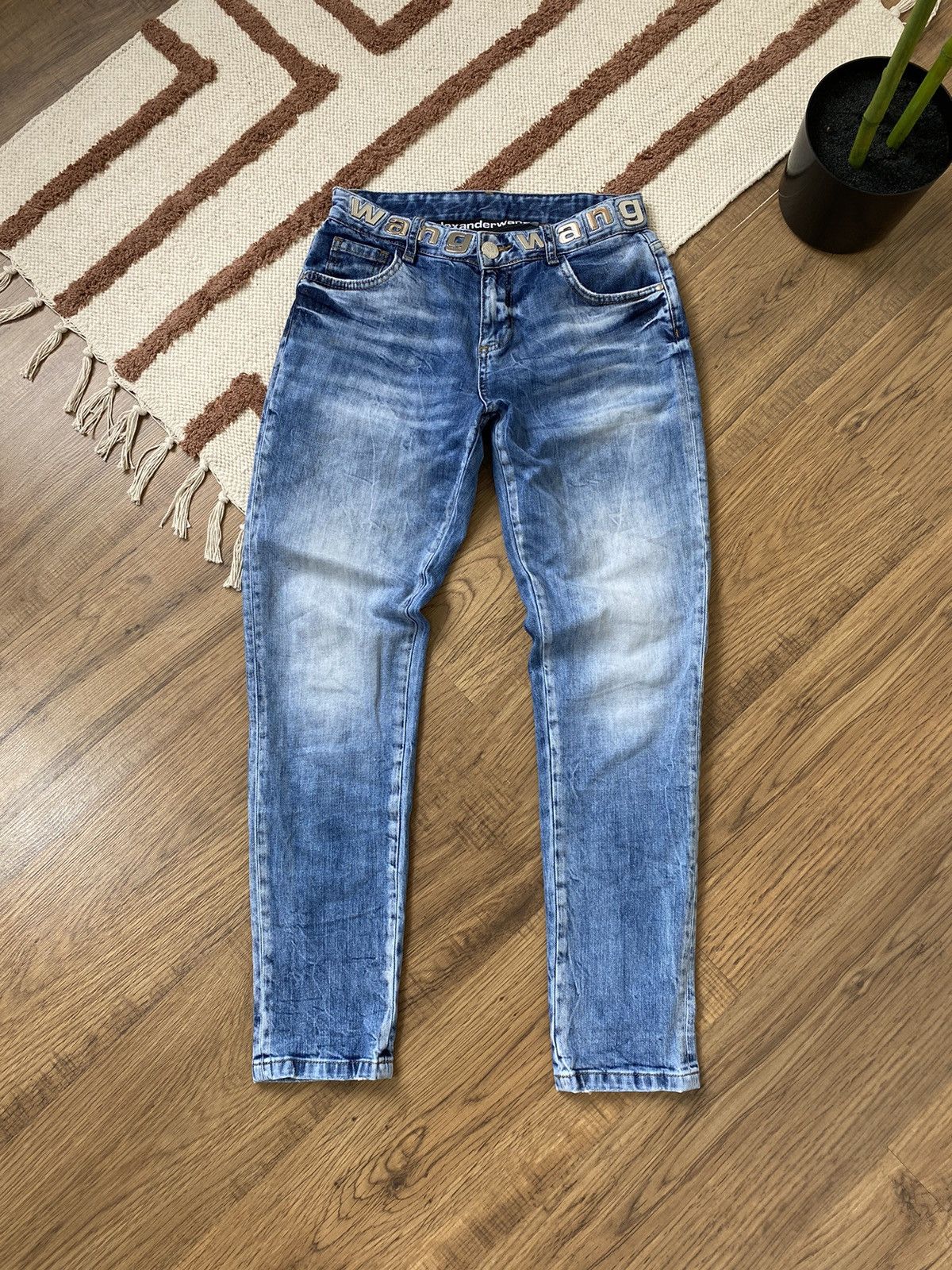 Alexander Wang ALEXANDER WANG DENIM SKINI WMNS JEANS Size 25" / US 0 / IT 36 - 1 Thumbnail