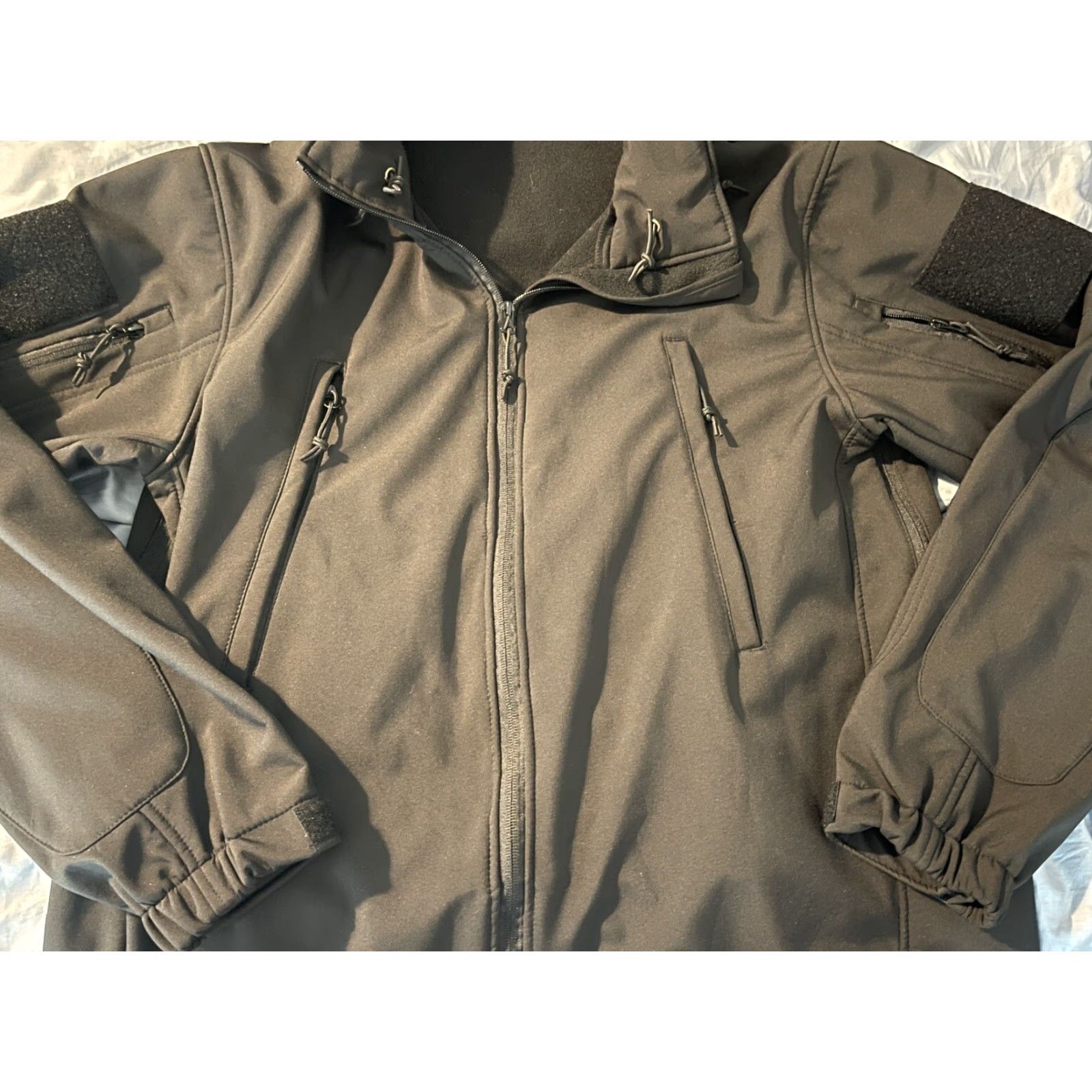 Rothco Rothco Jacket Men Large Black Waterproof Soft Shell Special Ops Mens Size US L / EU 52-54 / 3 - 4 Thumbnail