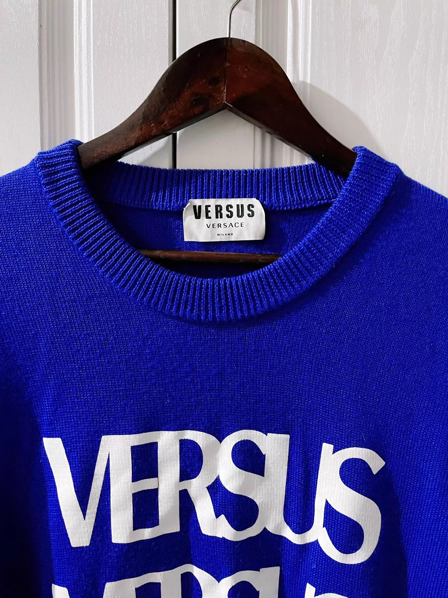 Versace Versace VS Collection Runway Wool Knit Hoodie Size US M / EU 48-50 / 2 - 3 Thumbnail