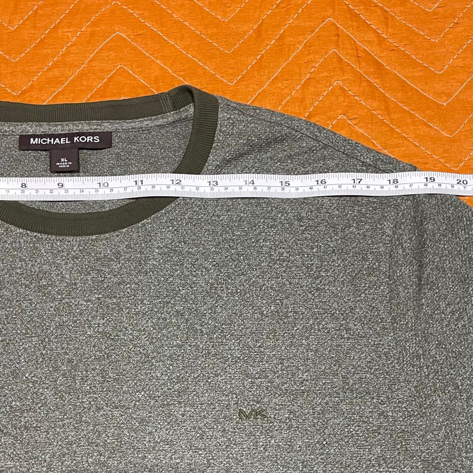 Michael Kors Michael Kors Long Sleeve Crew Neck Pullover Size US XL / EU 56 / 4 - 5 Thumbnail