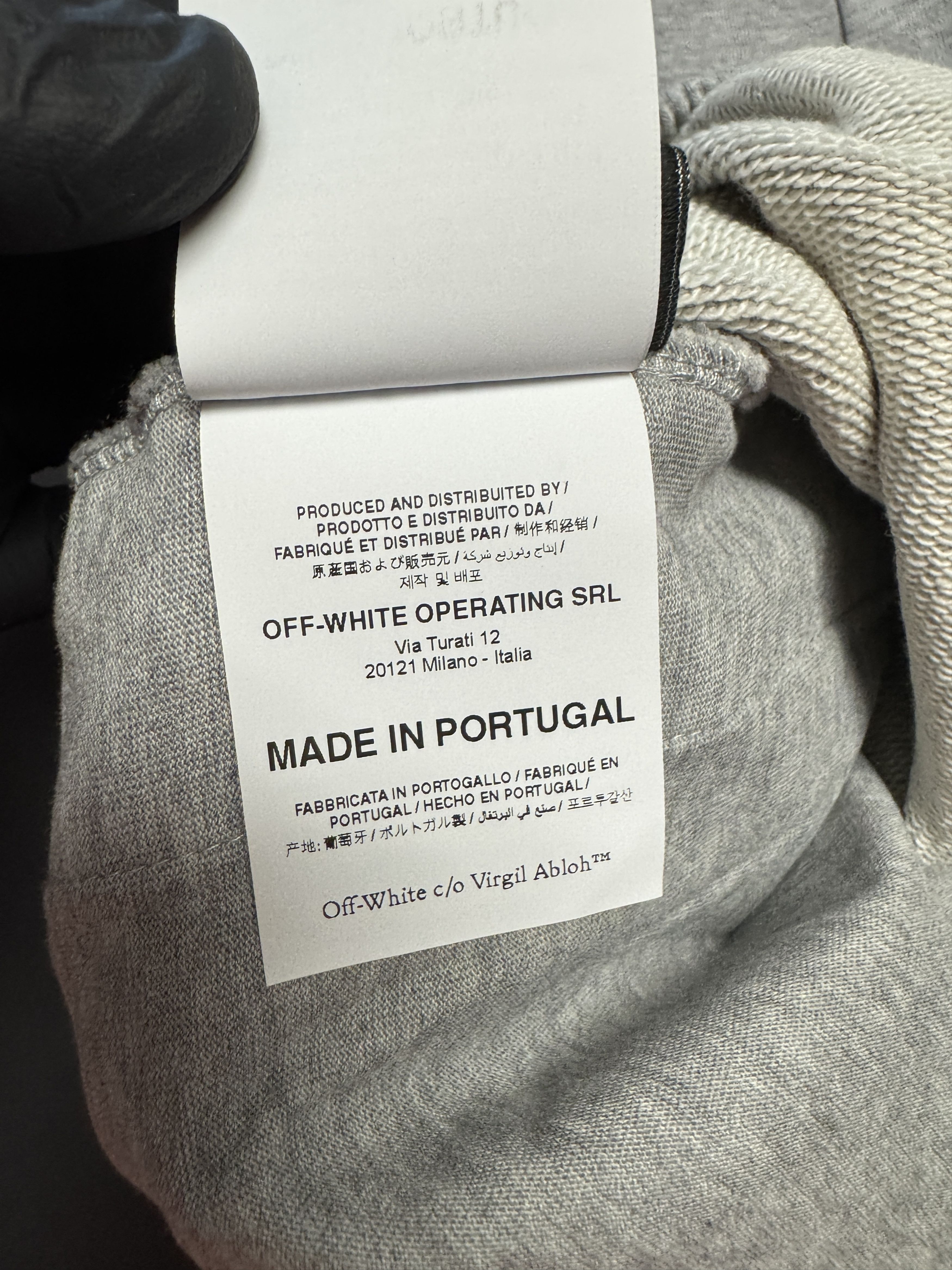Off-White OFF-WHITE SEASONAL BRUSHED COTTON JUMBO ARROW SKATE JOGGERS Size US 32 / EU 48 - 9 Thumbnail