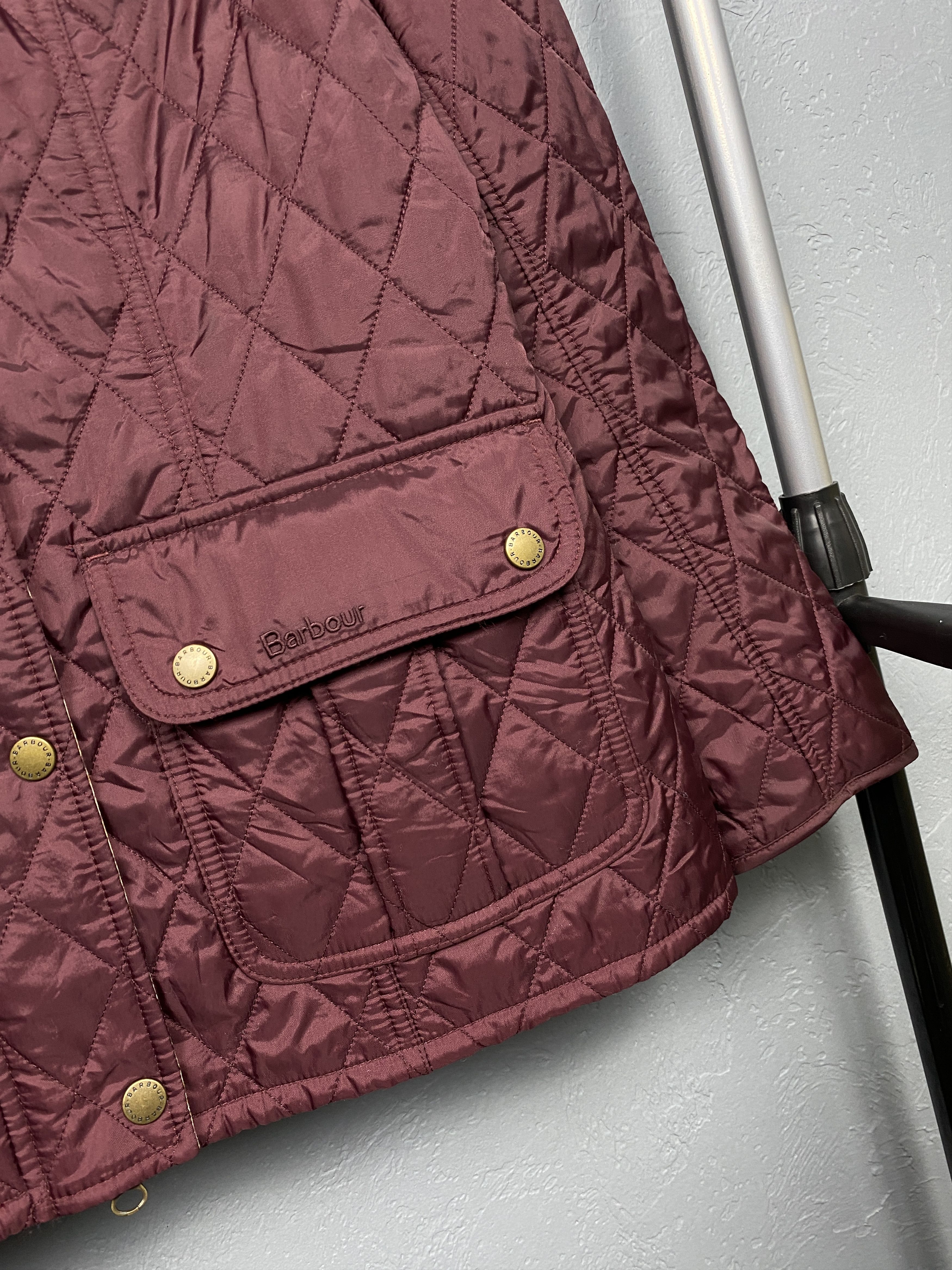 Barbour Barbour Vintage Womens Manderston William Quilted Jacket Size L / US 10 / IT 46 - 3 Thumbnail