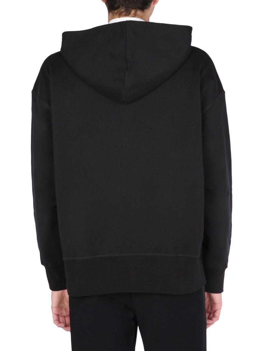 Alexander McQueen o1y1024 Hooded Sweatshirt In Black Size US S / EU 44-46 / 1 - 4 Thumbnail