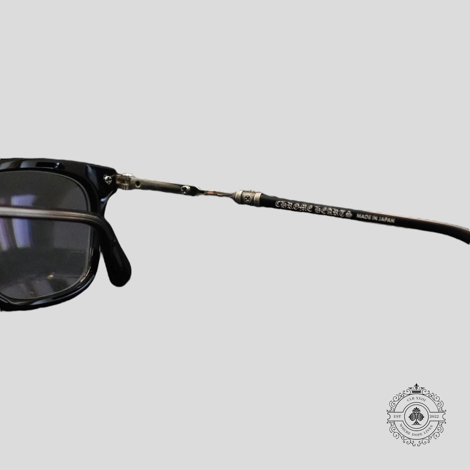 Chrome Hearts Chrome Hearts Tresticles Sunglasses in Black/Silver Size ONE SIZE - 4 Thumbnail
