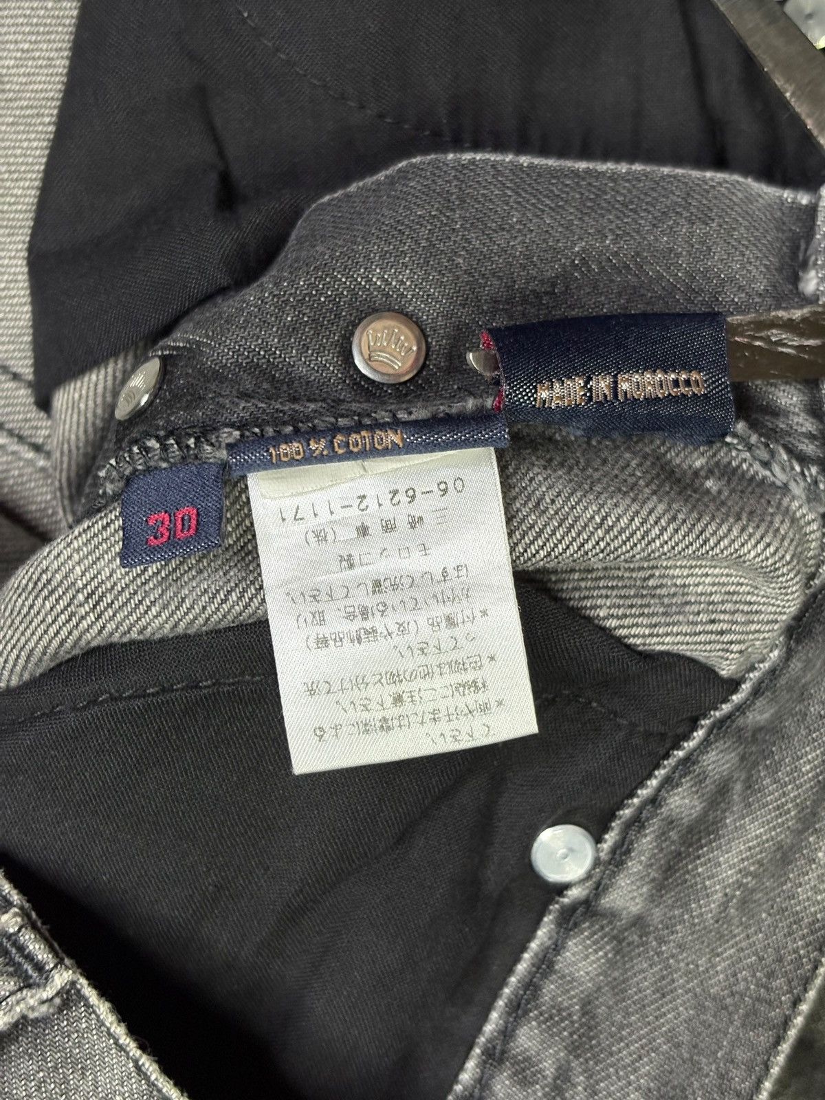 Japanese Brand × Seditionaries Vintage Japanese Brand Skull Embroidery Mud Wash Loose Jeans Size US 32 / EU 48 - 10 Thumbnail