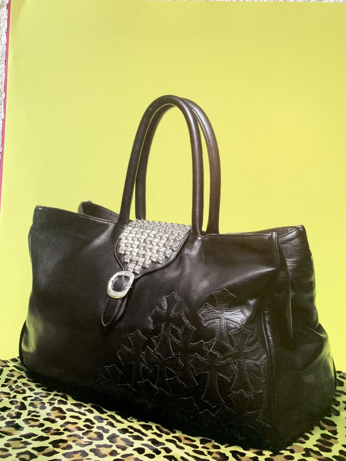 Chrome Hearts Chrome hearts rare black Bag 8x11 cutout poster Size ONE SIZE - 2 Thumbnail