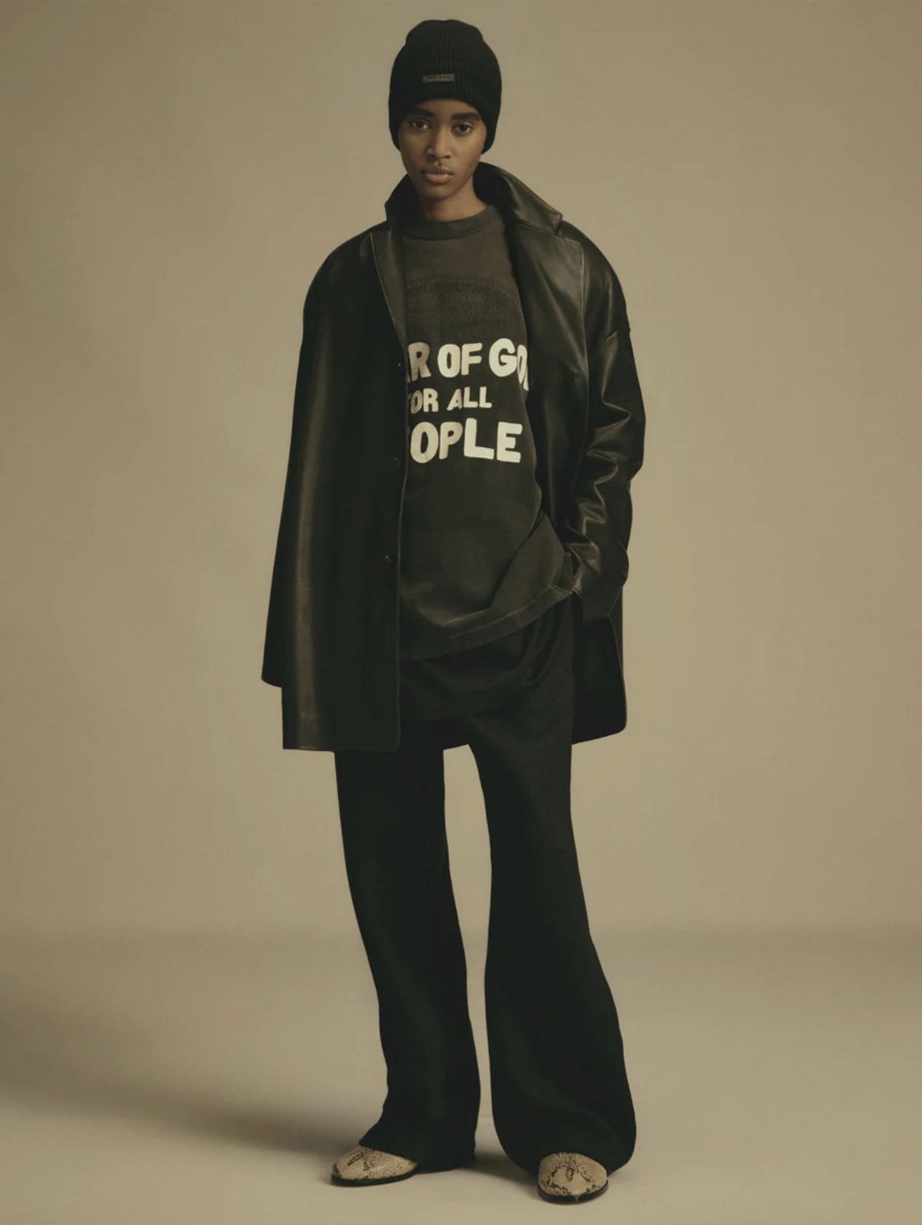 Fear of God Fear of God For All People Tee Size US XL / EU 56 / 4 - 1 Thumbnail