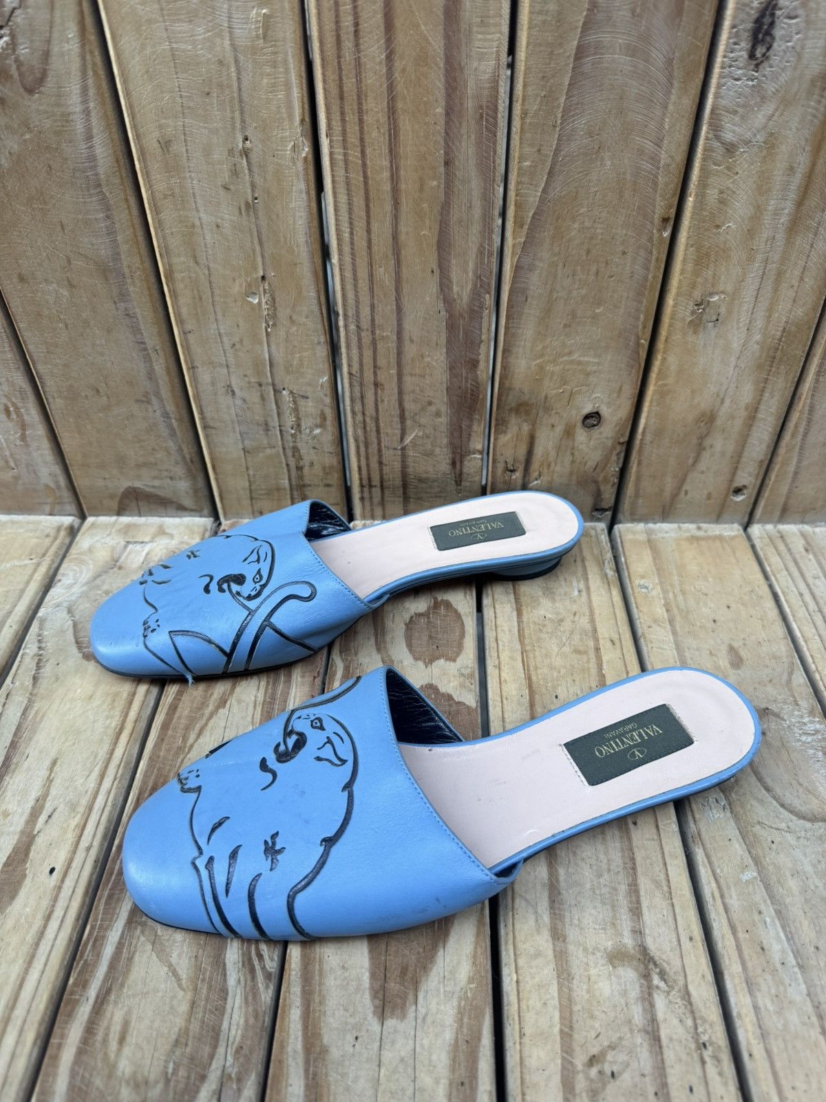 Valentino Valentino Garavani blue women’s Mules sz EUR 36.5 US 6.5 Size US 6.5 / IT 36.5 - 13 Thumbnail