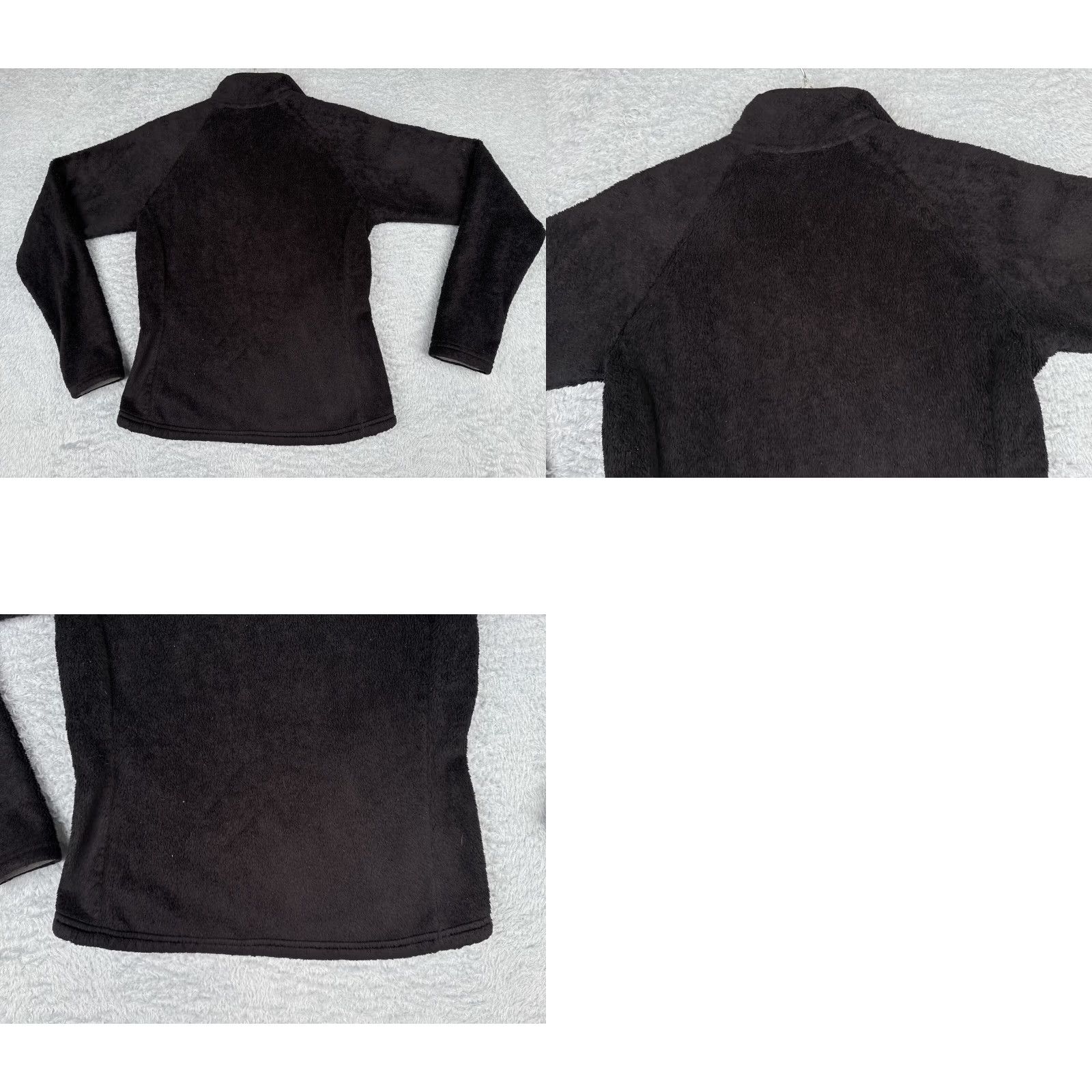 The North Face The North Face Sweater Womens XS Black 1/4 Zip Mock Neck Fleece Logo Pullover Size XS / US 0-2 / IT 36-38 - 9 Thumbnail