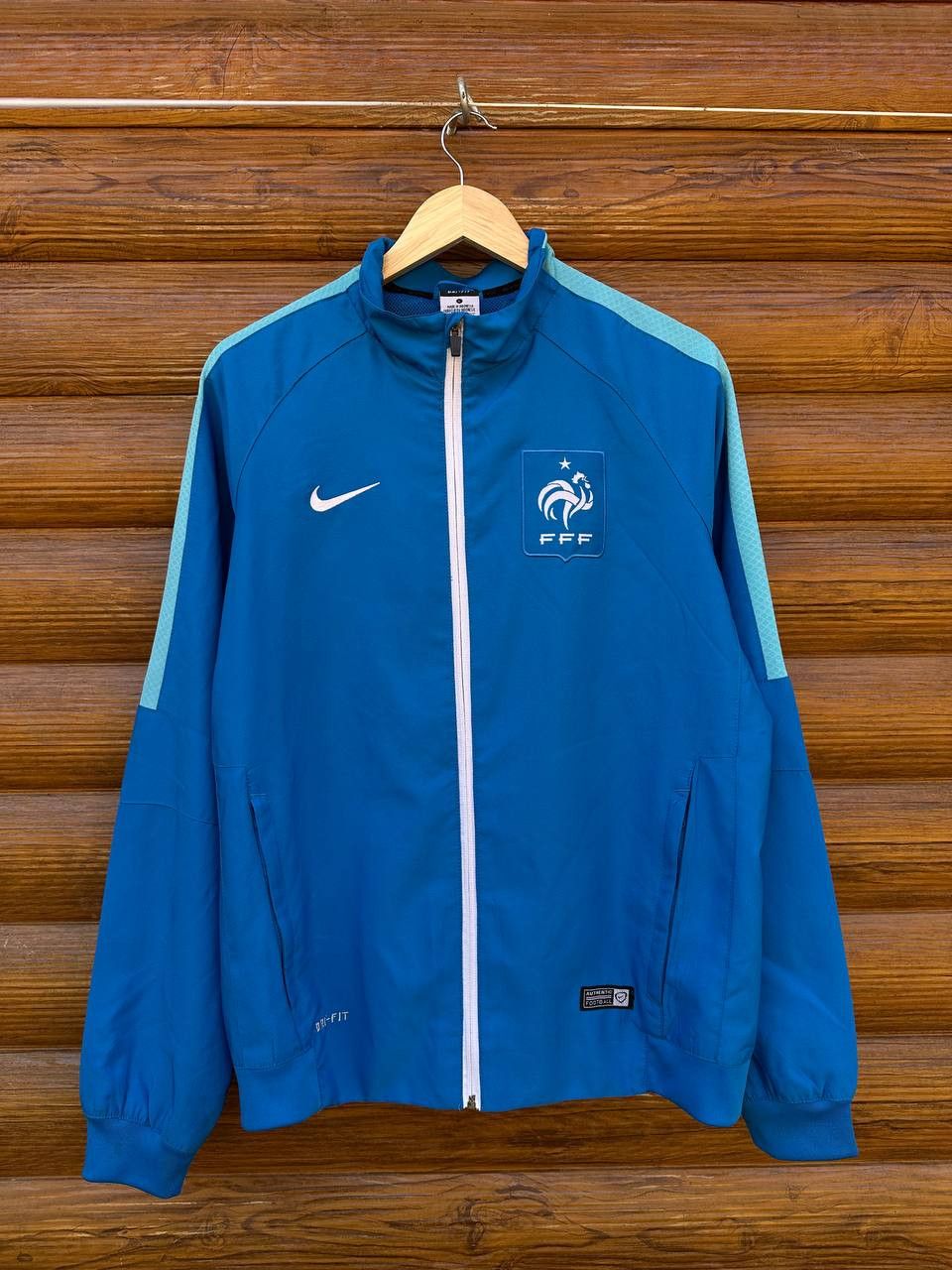 Nike Jacket France Soccer Full Zip Track Top Football