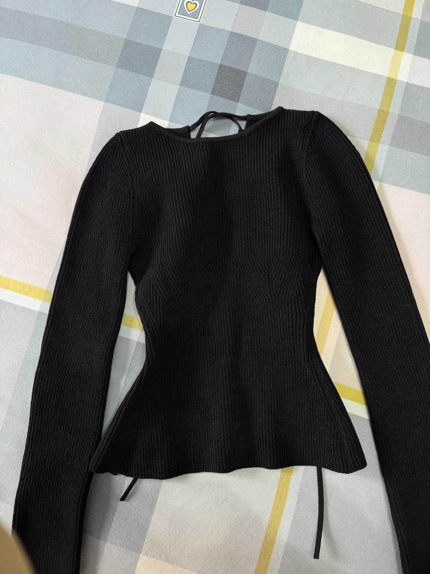 KHAITE khaite knit top back tie slim stretch authentic Size XS / US 0-2 / IT 36-38 - 2 Thumbnail