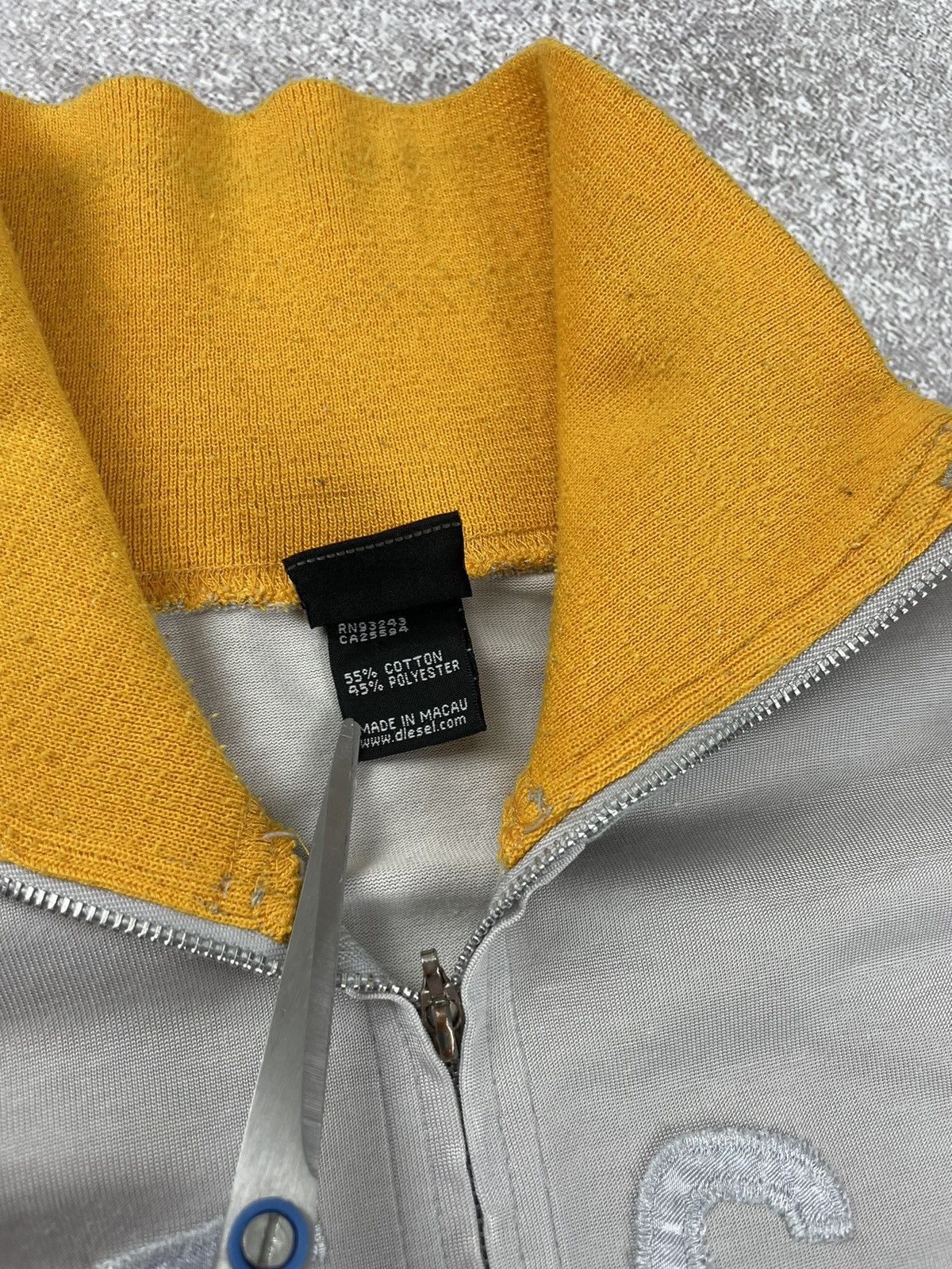 Diesel × Vintage Vintage Diesel Big Logo Track Jacket Slim Size US L / EU 52-54 / 3 - 10 Thumbnail