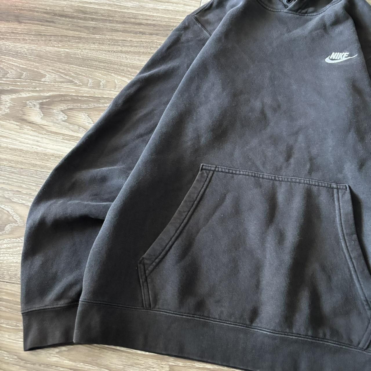 Nike Crazy Vintage Y2K/2000s Black Nike Streetwear Essential Pullover Hoodie! Size M Size US M / EU 48-50 / 2 - 3 Thumbnail