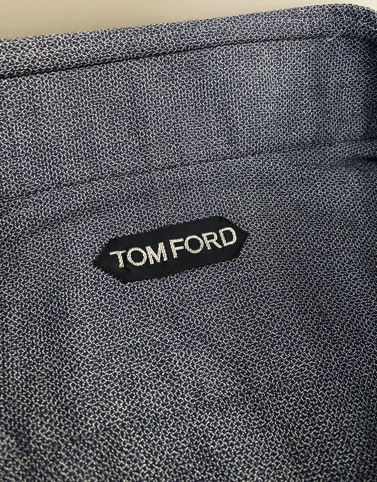 Tom Ford Tom Ford denim blue shirt 18 46e NWOT Size US XXL / EU 58 / 5 - 2 Thumbnail