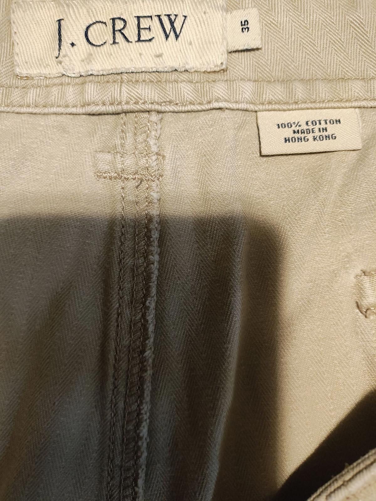 J.Crew J.Crew The Essential Chino Shorts - Men's Khaki Size US 35 - 8 Thumbnail