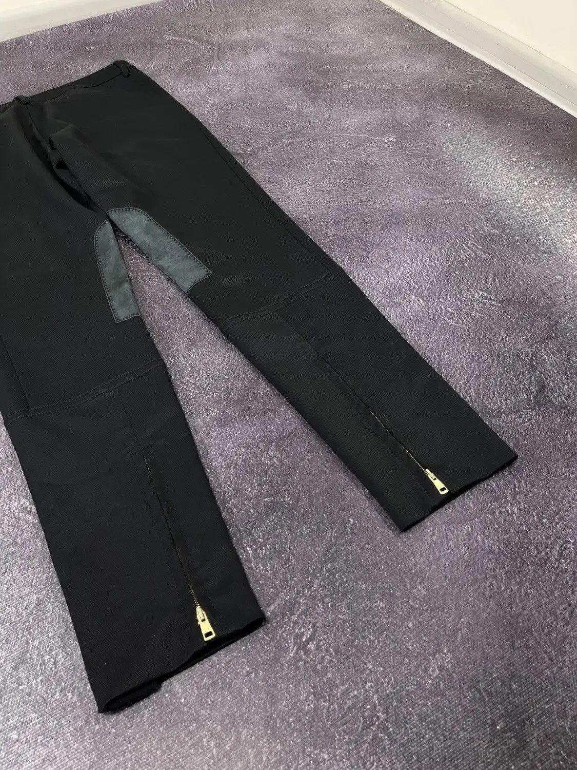 Gucci Gucci Leather Inserts Women's Archival Luxury Pants Size 30" / US 8 / IT 44 - 12 Thumbnail