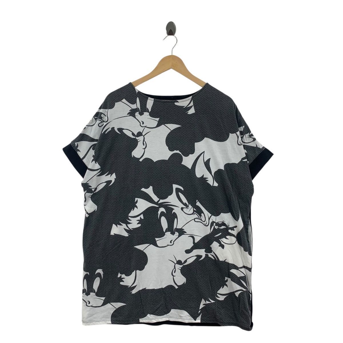 Other TOM & JERRY CARTOON All Over Print Cute Cat Tee Shirt Top Size XL / US 12-14 / IT 48-50 - 3 Thumbnail