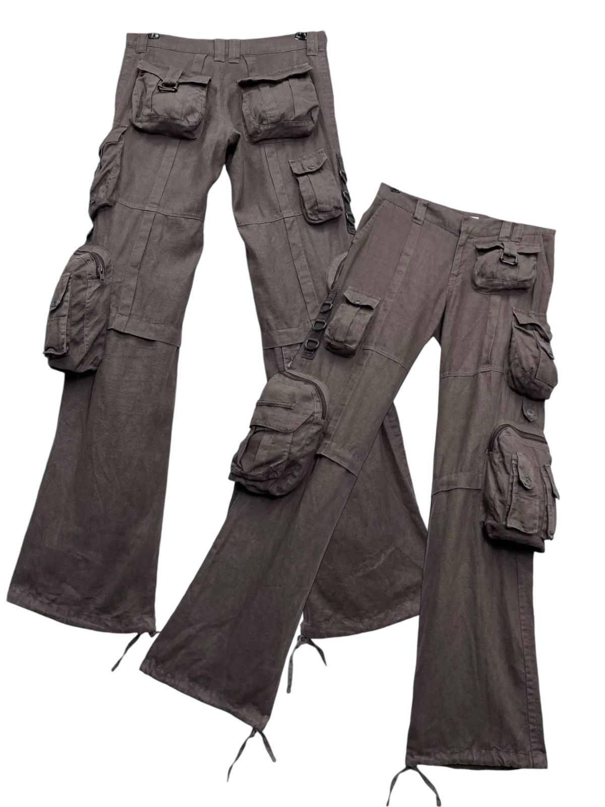 Enchantment 🔥ENCHANTEMENT 3-D Multipocket Cotton Linen Cargo GOA Style Size 29" - 1 Thumbnail