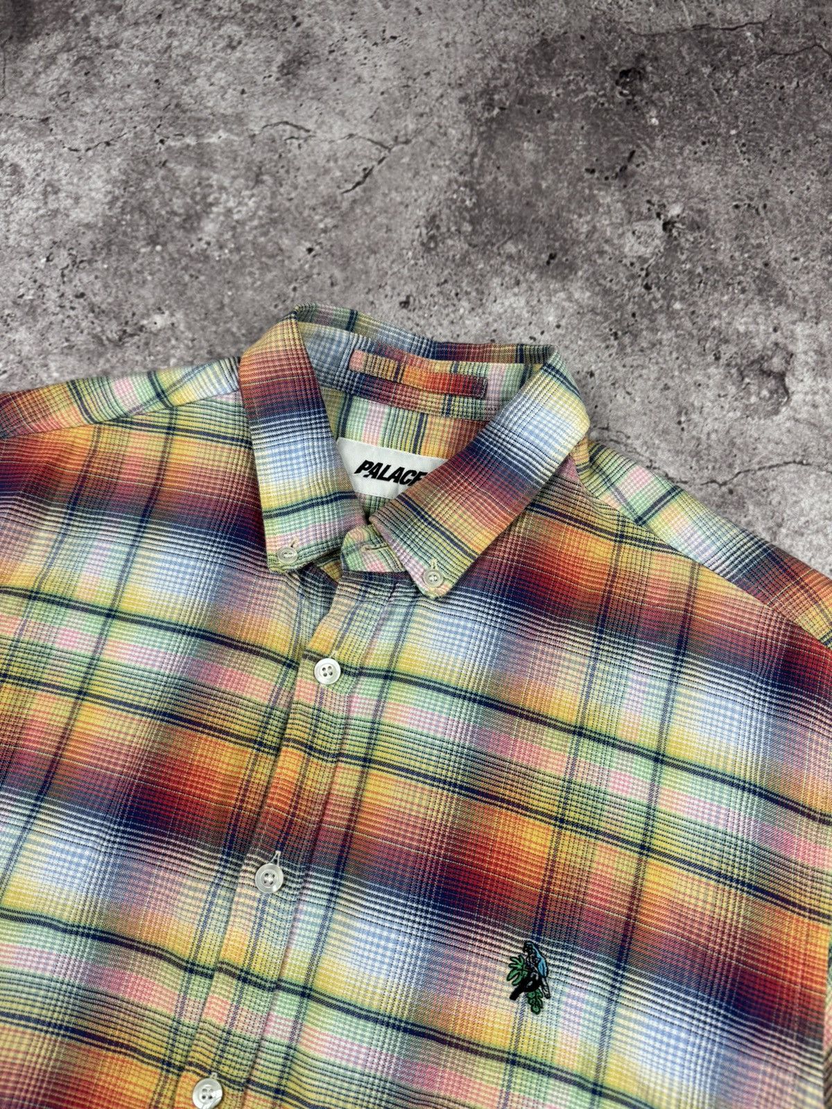 Palace Palace Parrot Rainbow Plaid Button Shirt Size US M / EU 48-50 / 2 - 1 Thumbnail