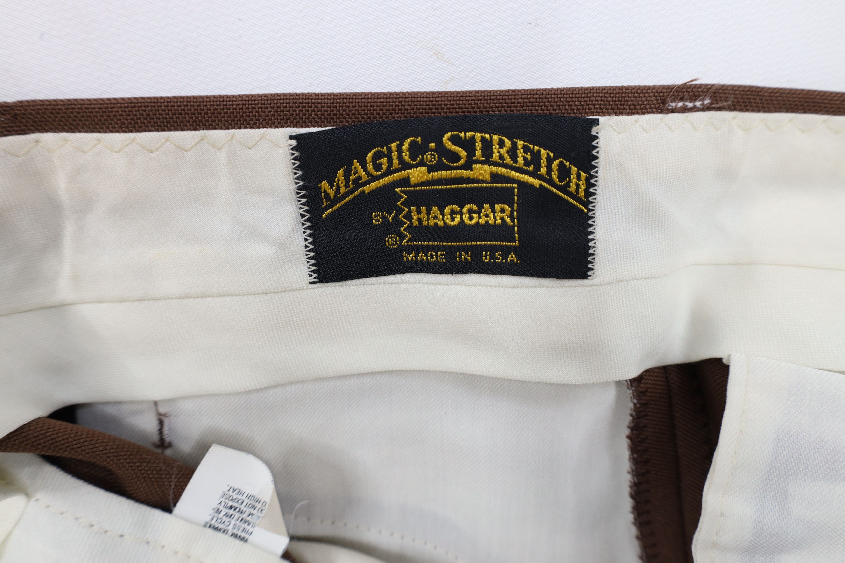 Vintage Vintage 70s Streetwear Flared Wide Leg Chino Pants Brown USA Size US 34 / EU 50 - 8 Thumbnail