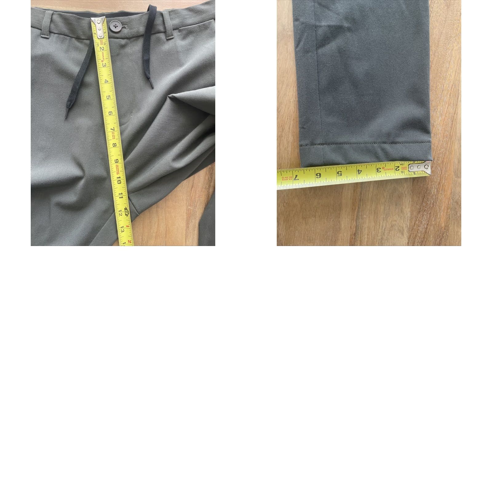 Vintage Ministry of Supply Pace Tapered Chino Pants Men Size 32x32 TALL Green Flat Front Size US 32 / EU 48 - 8 Thumbnail