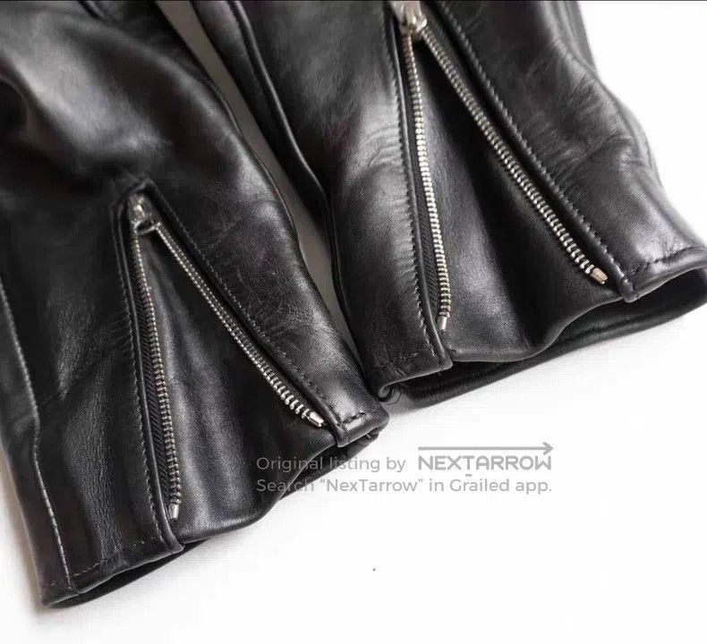 Other 641 Straight stand-up collar leather jacket Size US S / EU 44-46 / 1 - 4 Thumbnail