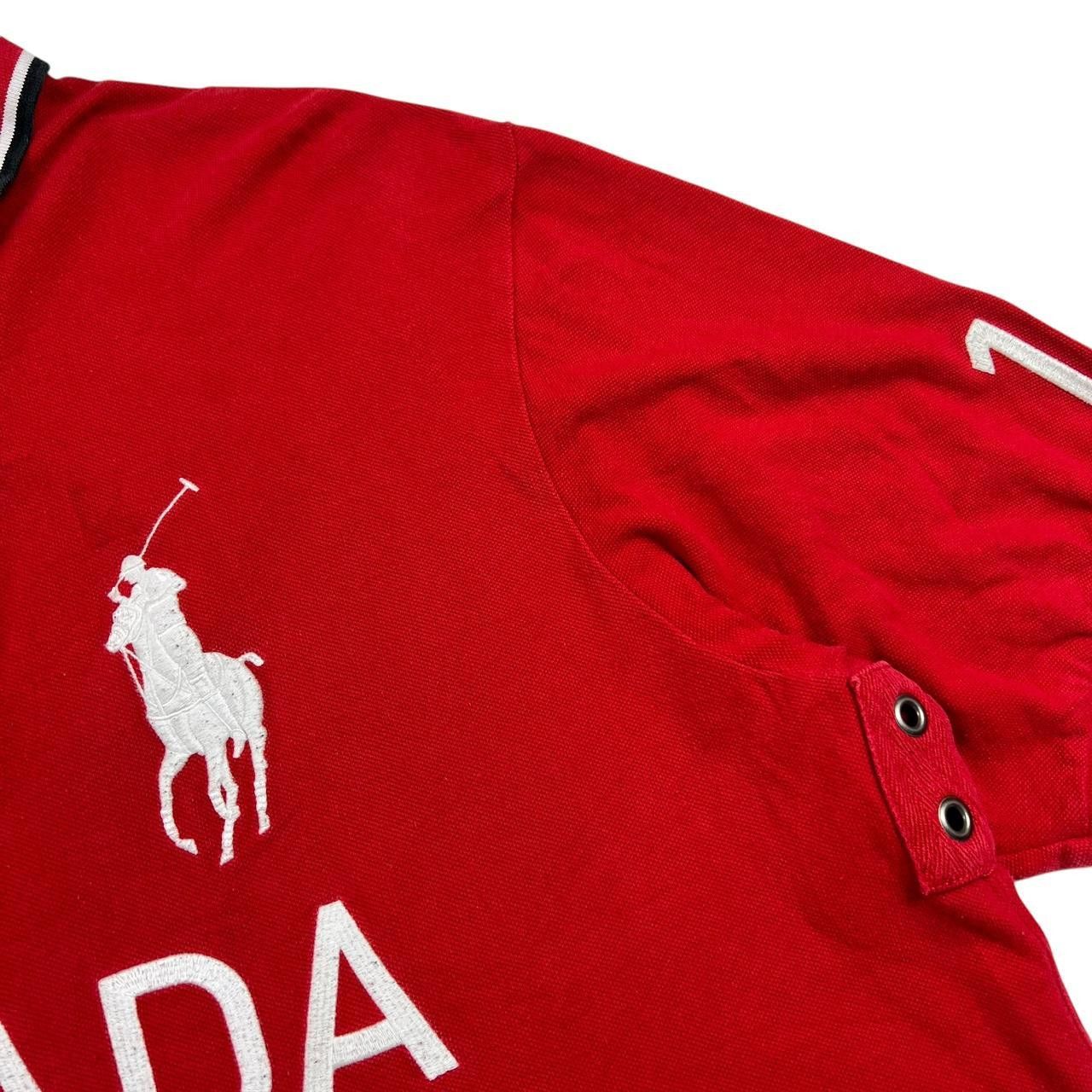 Polo Ralph Lauren Polo By Ralph Lauren Canada Big Pony Polo Shirt Extra Large Size US XL / EU 56 / 4 - 4 Thumbnail